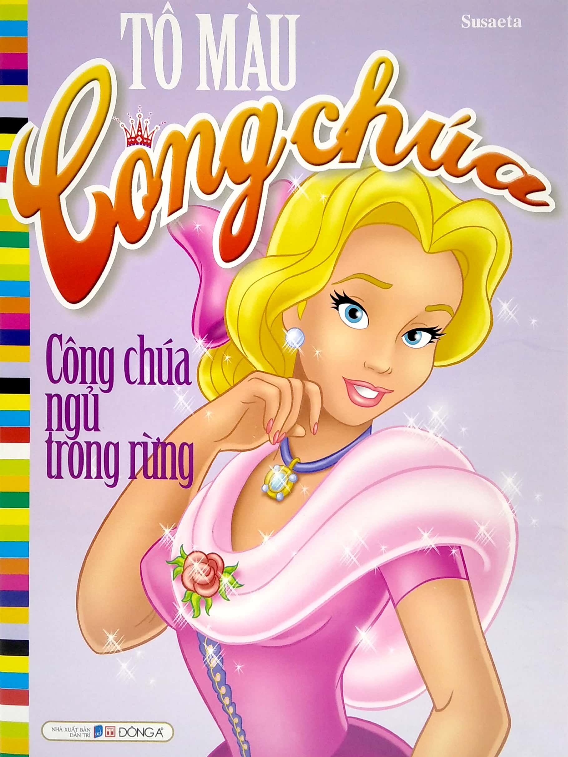 tô màu công chúa - công chúa ngủ trong rừng (tái bản 2021) - Ảnh 2