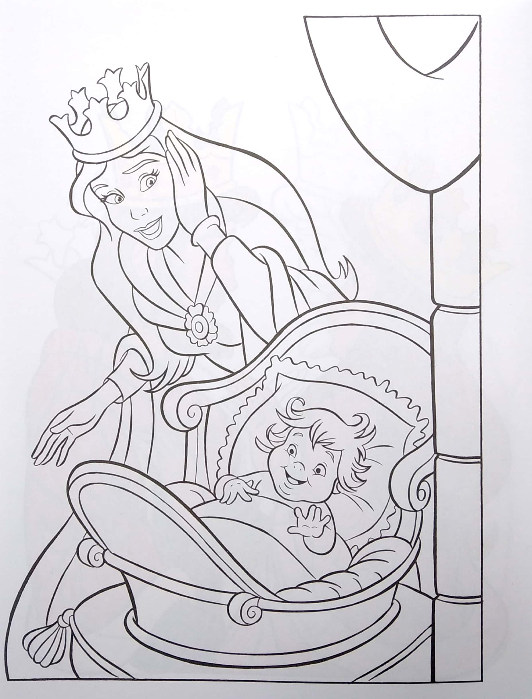 tô màu công chúa - công chúa ngủ trong rừng (tái bản 2021) - Ảnh 6