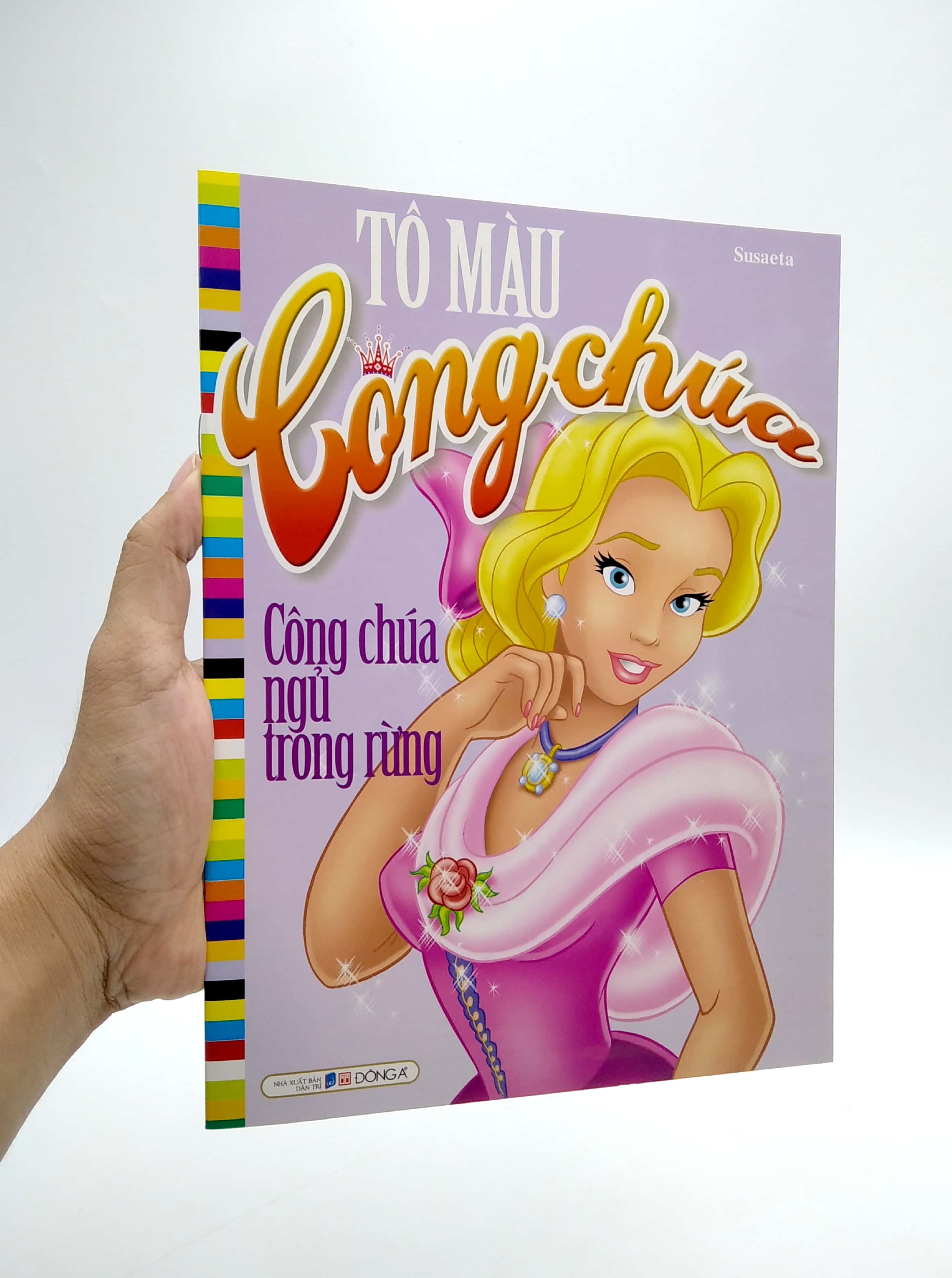 tô màu công chúa - công chúa ngủ trong rừng (tái bản 2021) - Ảnh 7