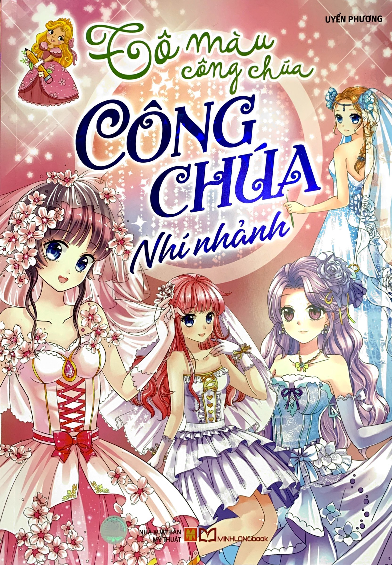 tô màu công chúa - công chúa nhí nhảnh - Ảnh 2