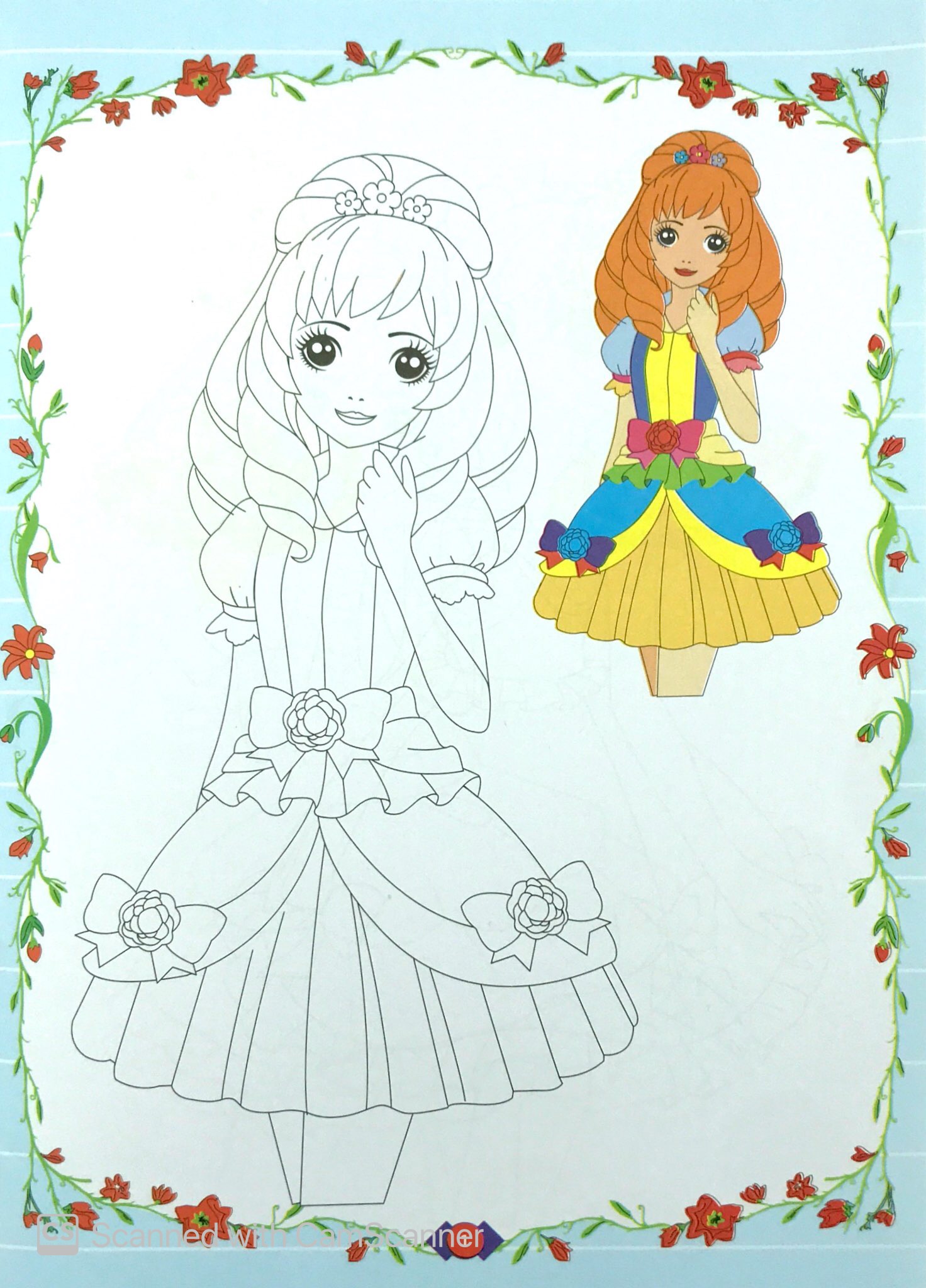 tô màu công chúa - công chúa nhí nhảnh (tái bản 2019) - Ảnh 3