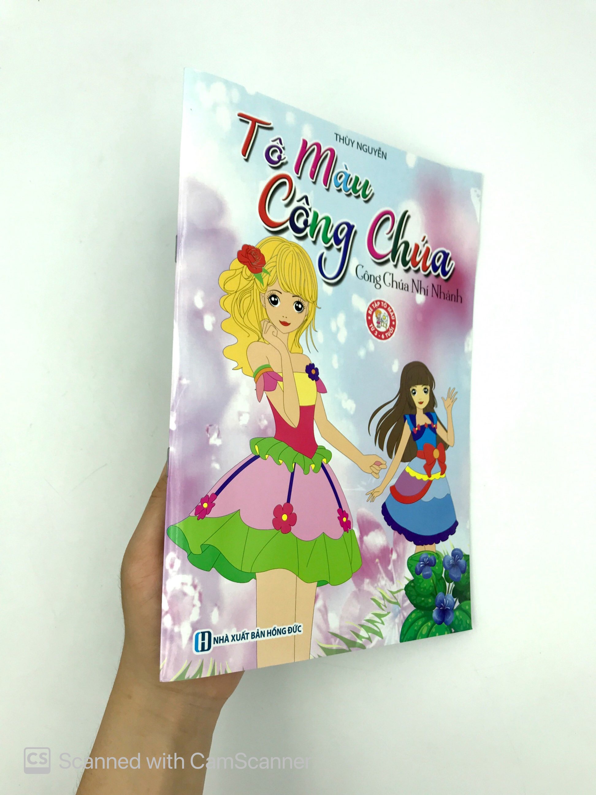 tô màu công chúa - công chúa nhí nhảnh (tái bản 2019) - Ảnh 8