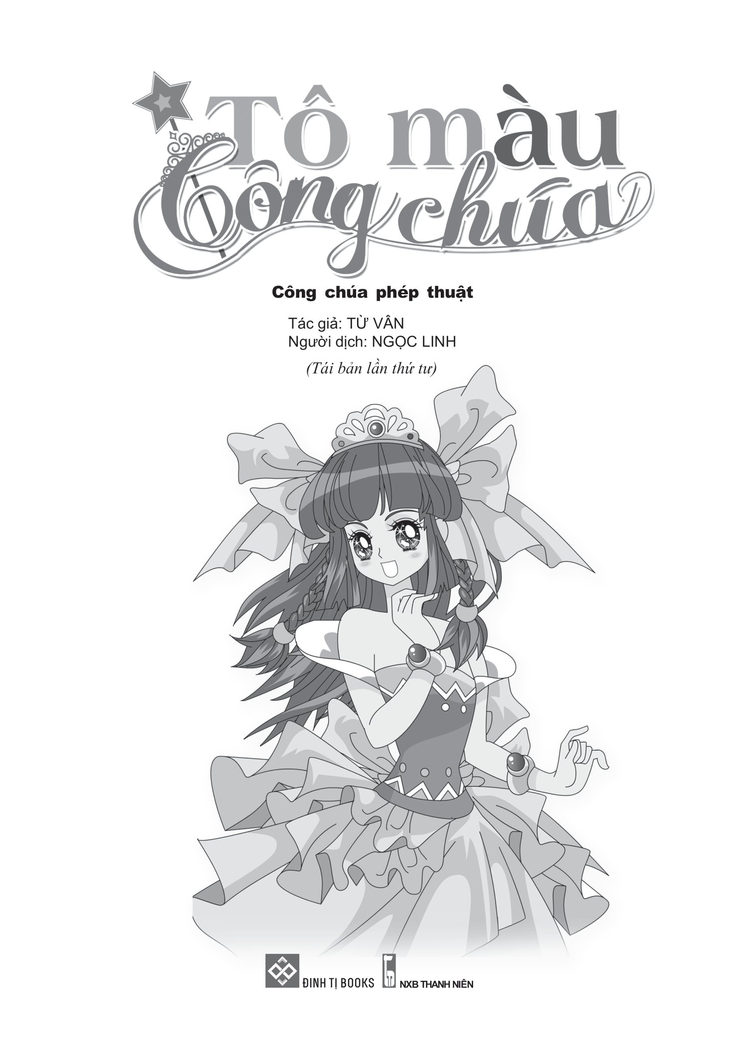 tô màu công chúa - công chúa phép thuật - Ảnh 2