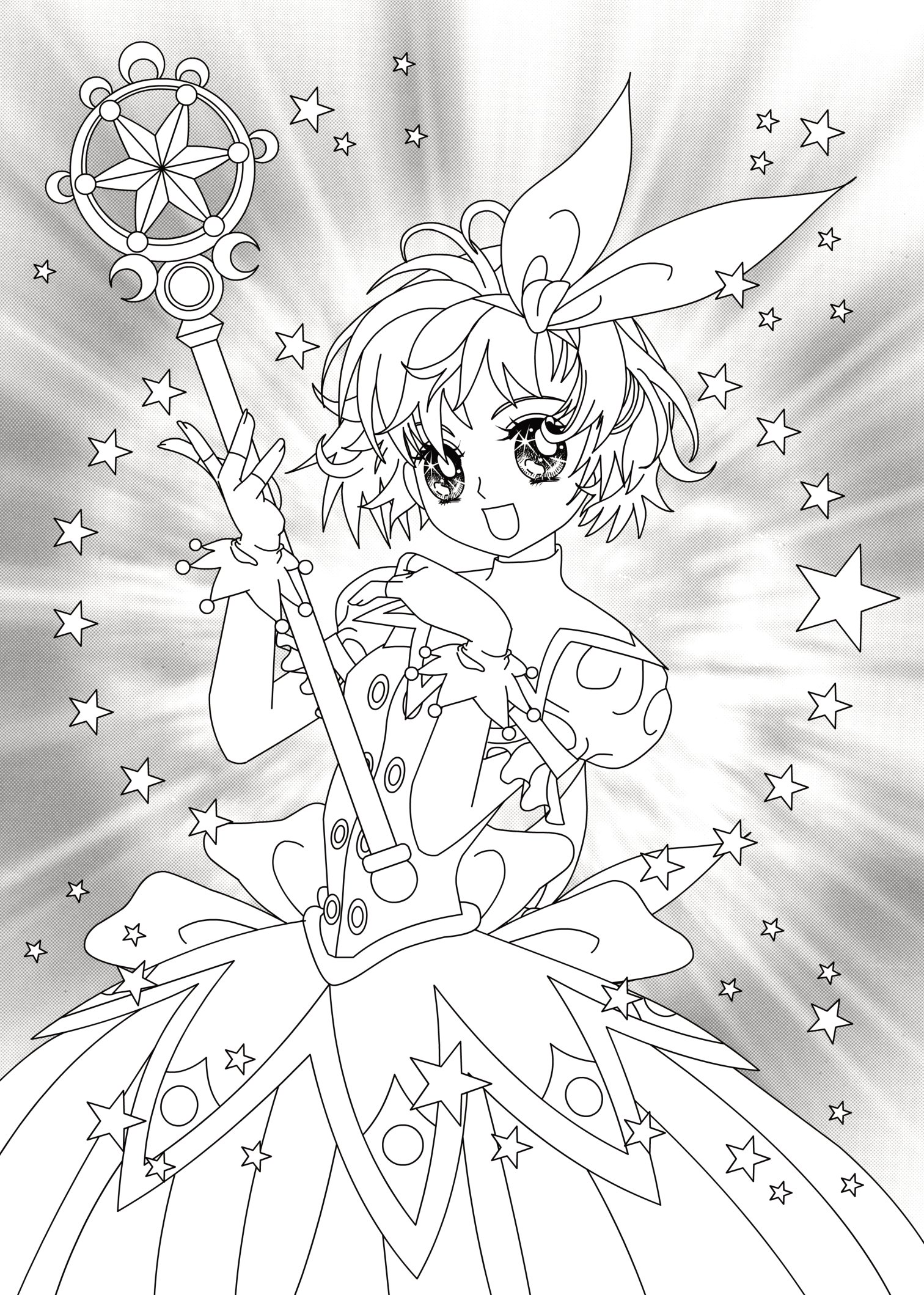 tô màu công chúa - công chúa phép thuật - Ảnh 4