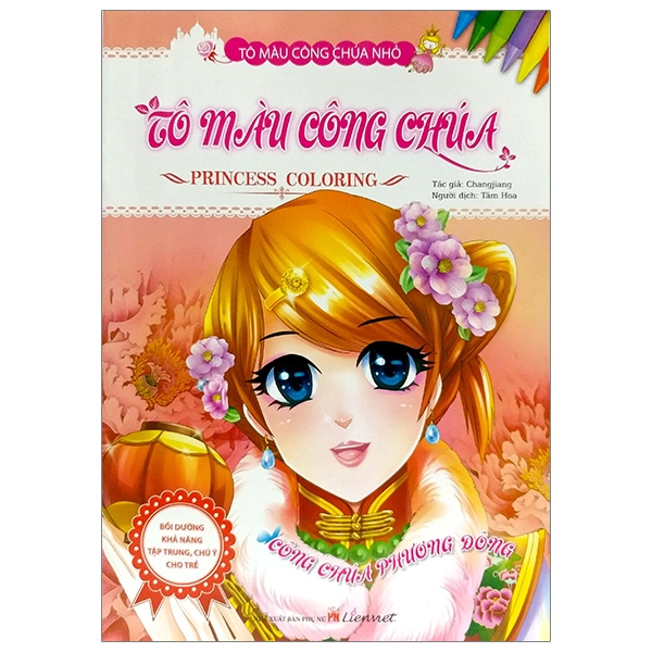 tô màu công chúa - công chúa phương đông - Ảnh 2