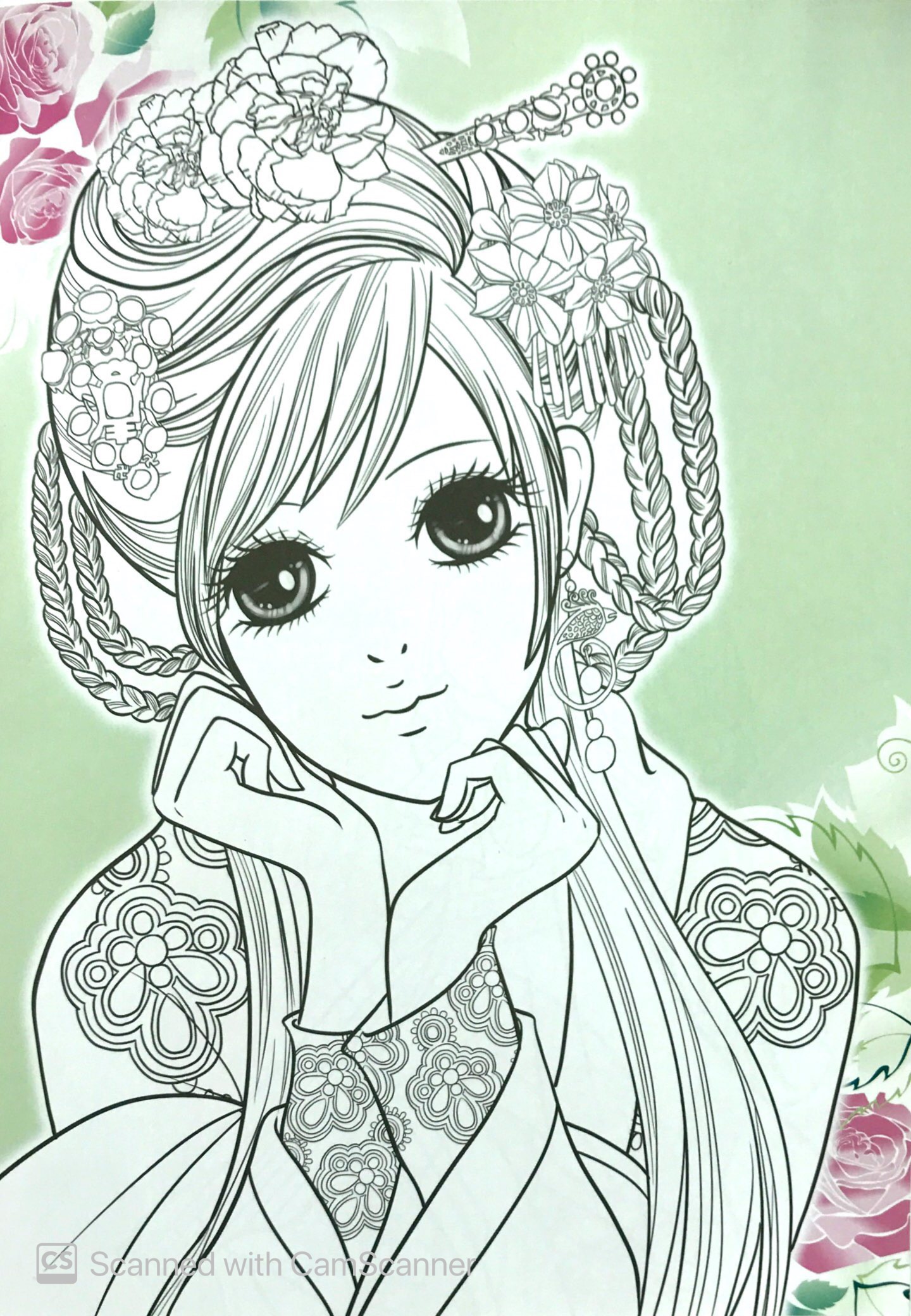 tô màu công chúa - công chúa phương đông - Ảnh 4