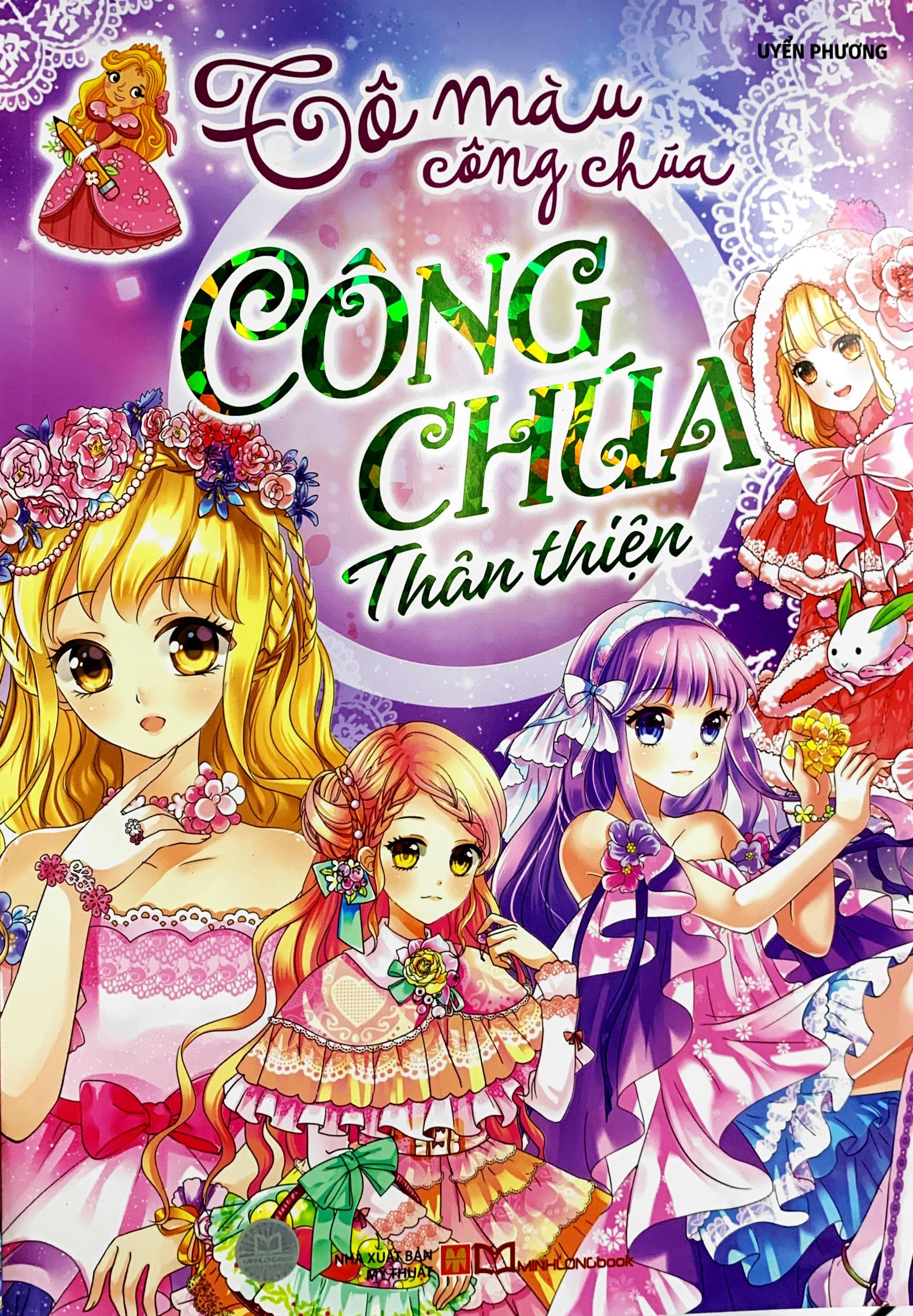 tô màu công chúa - công chúa thân thiện - Ảnh 2