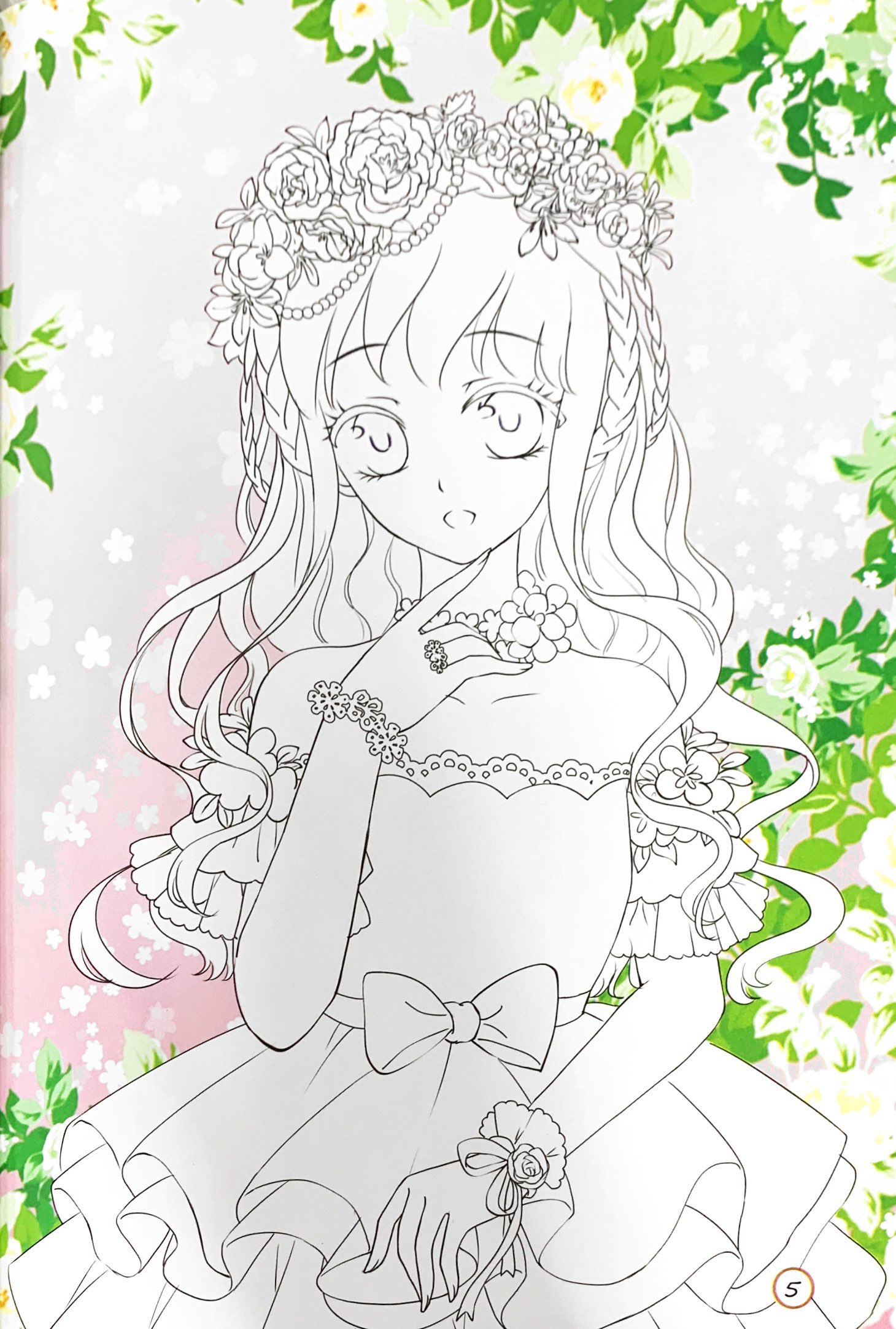 tô màu công chúa - công chúa thân thiện - Ảnh 5