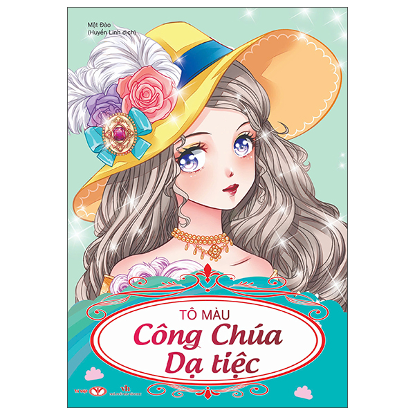 tô màu - công chúa dạ tiệc