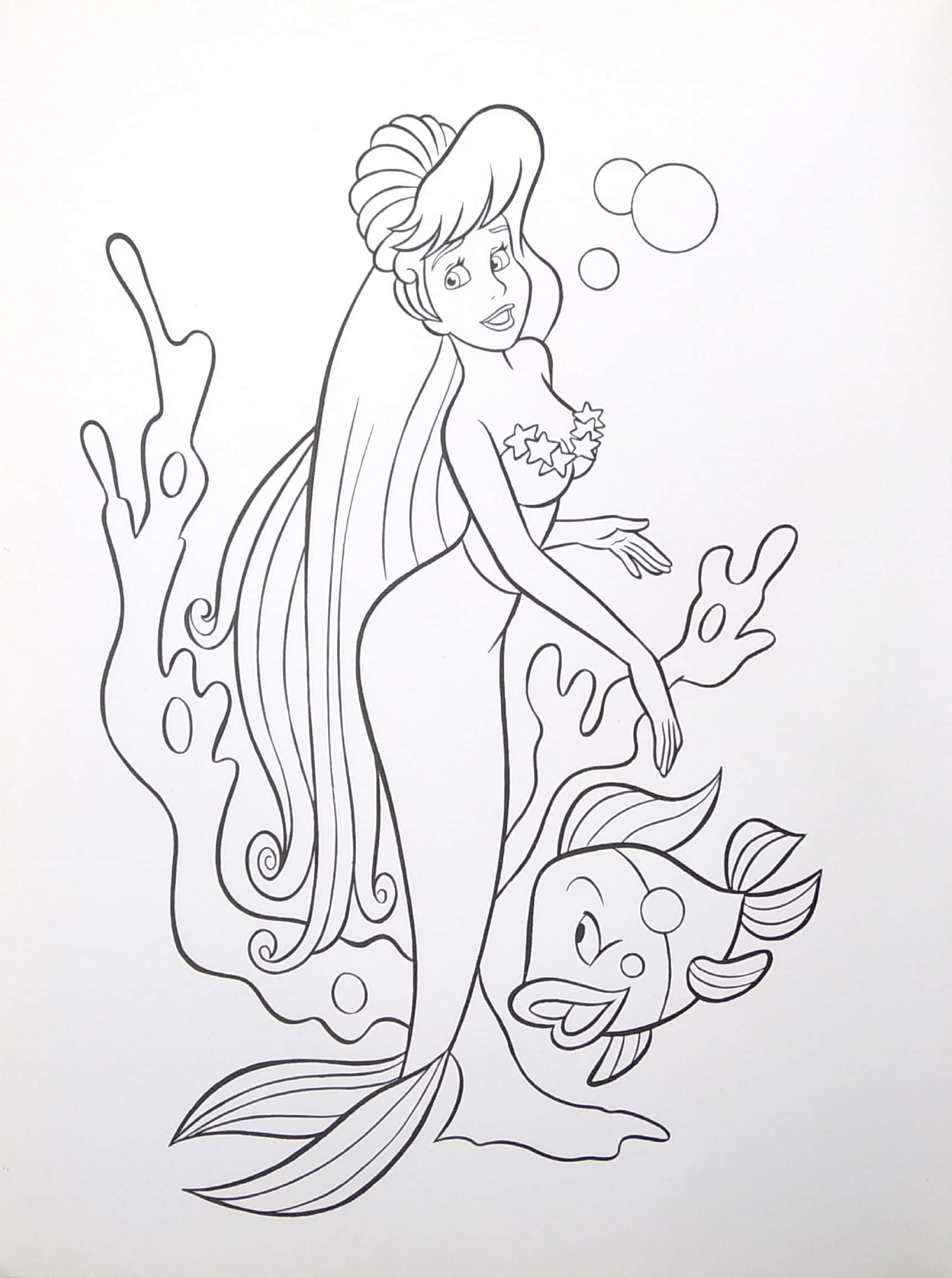 tô màu công chúa - nàng tiên cá (tái bản 2021) - Ảnh 3