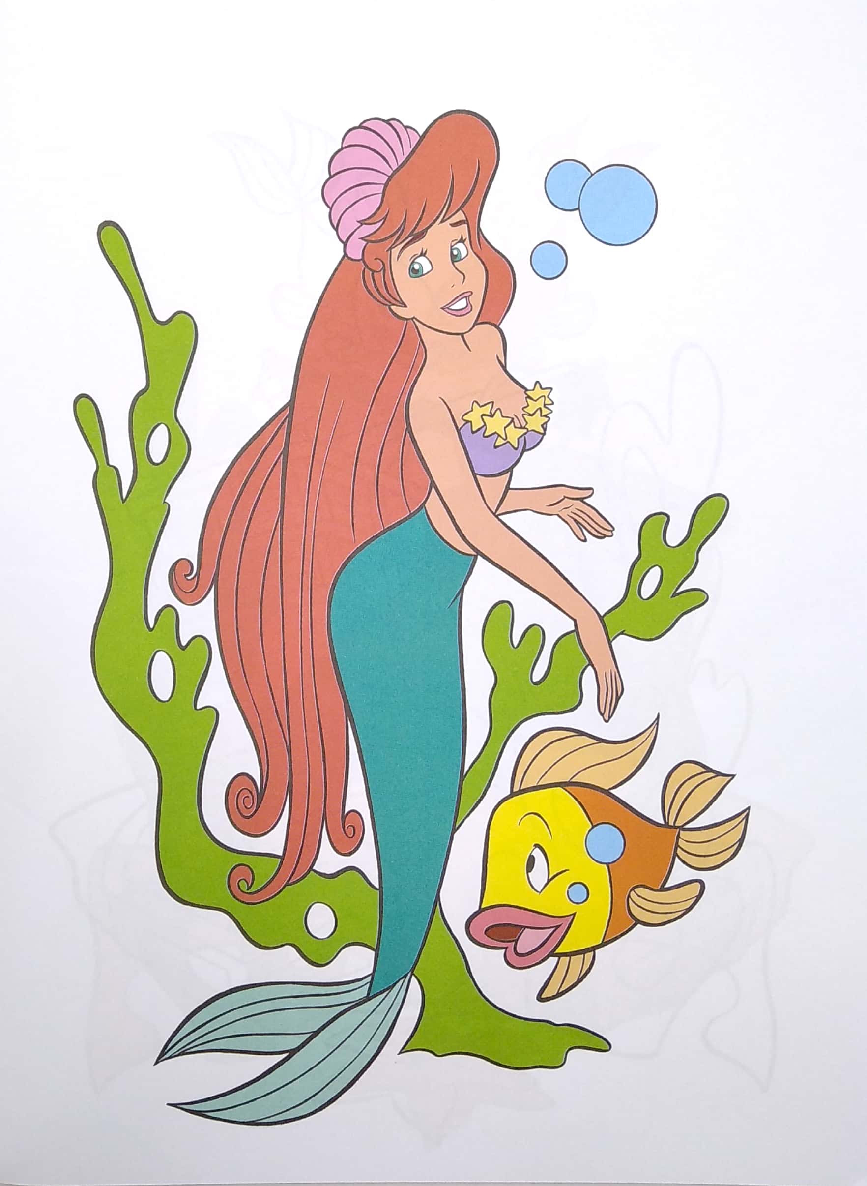 tô màu công chúa - nàng tiên cá (tái bản 2021) - Ảnh 4