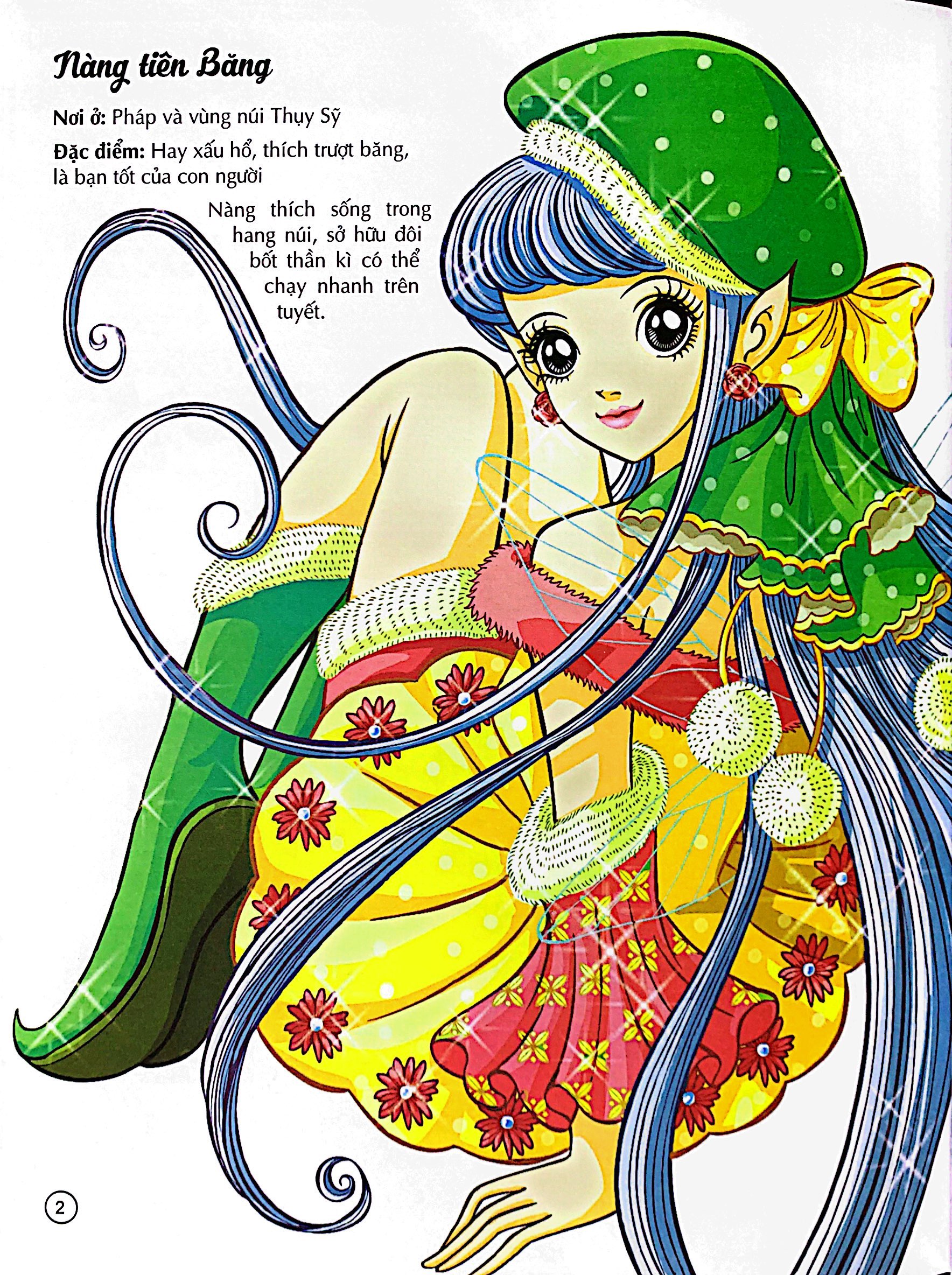 tô màu công chúa - nàng tiên trong cổ tích - Ảnh 4