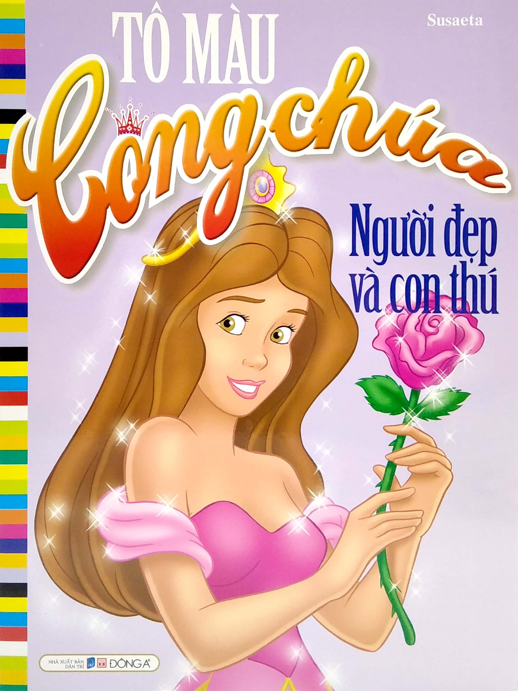 tô màu công chúa - người đẹp và con thú (tái bản 2021) - Ảnh 2