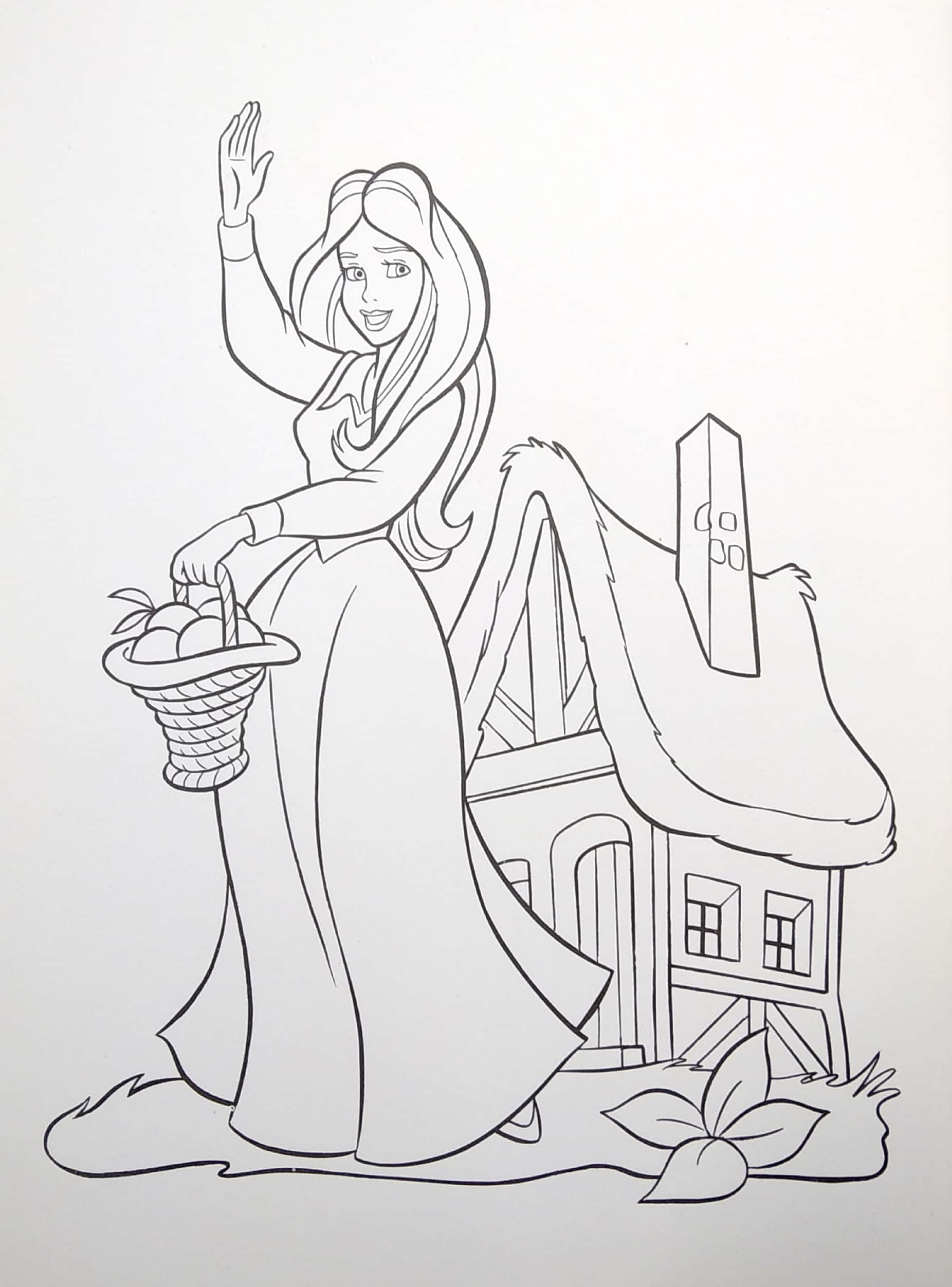 tô màu công chúa - người đẹp và con thú (tái bản 2021) - Ảnh 3