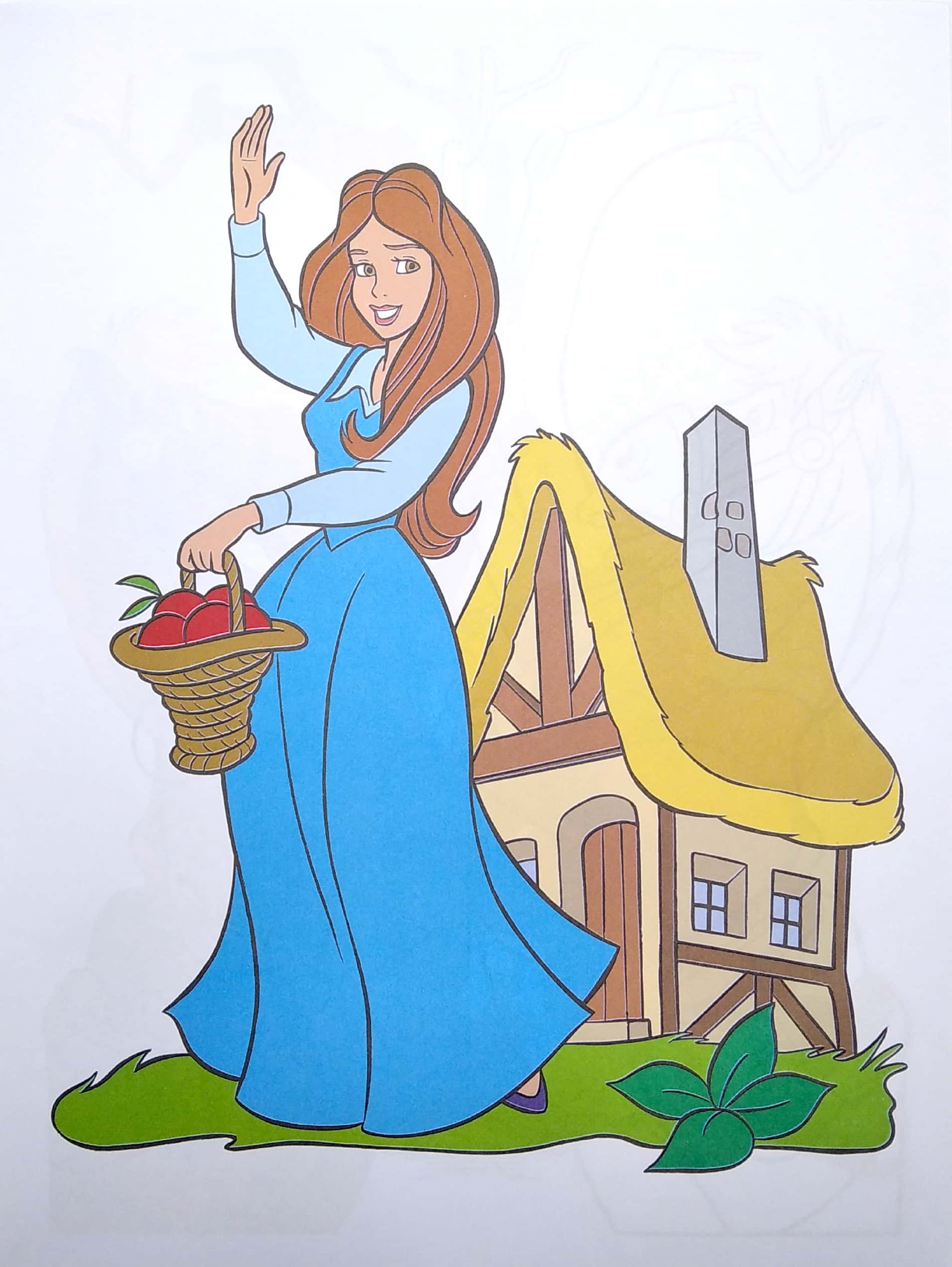 tô màu công chúa - người đẹp và con thú (tái bản 2021) - Ảnh 4