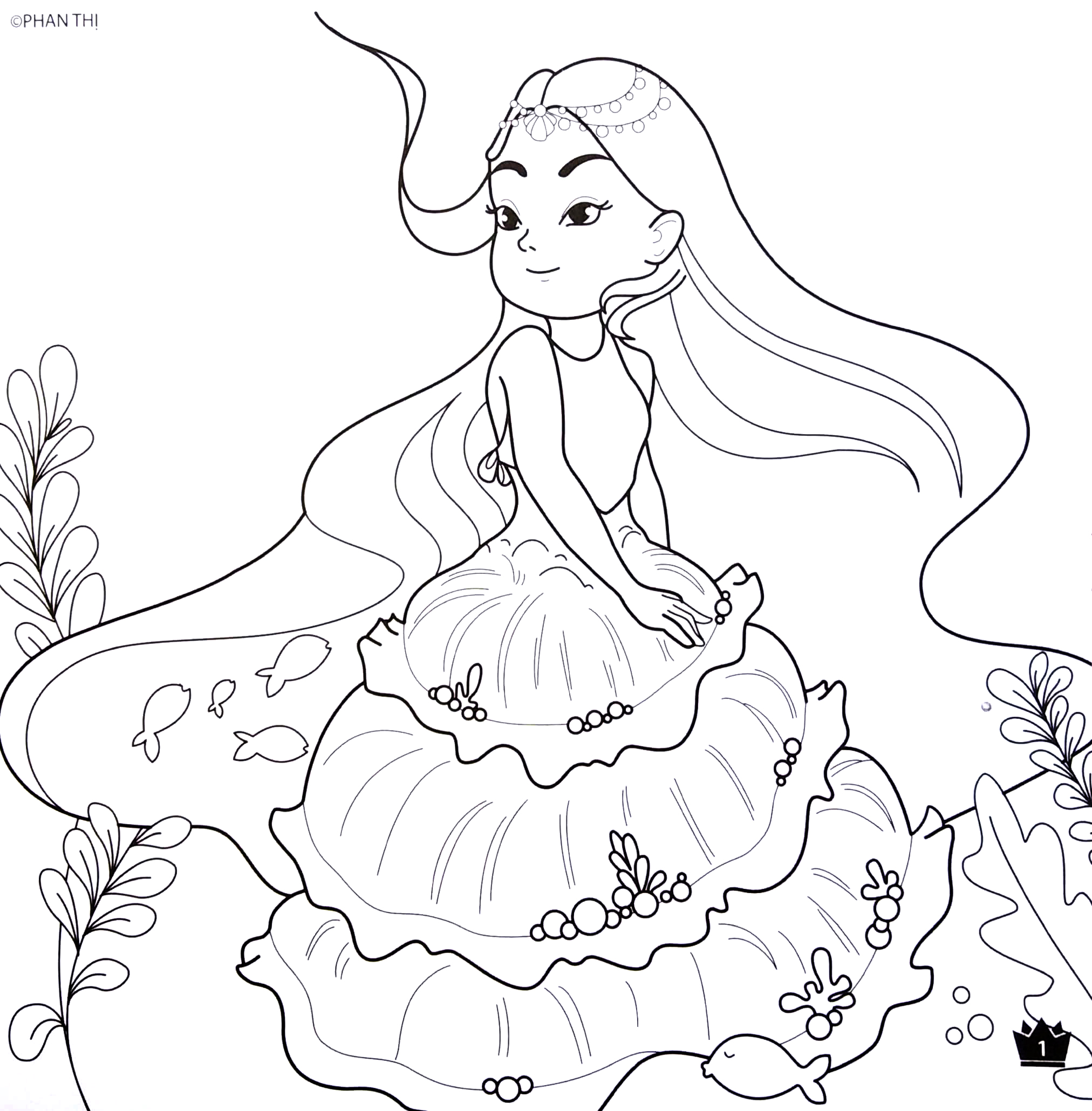 tô màu công chúa - tiên ốc - Ảnh 3