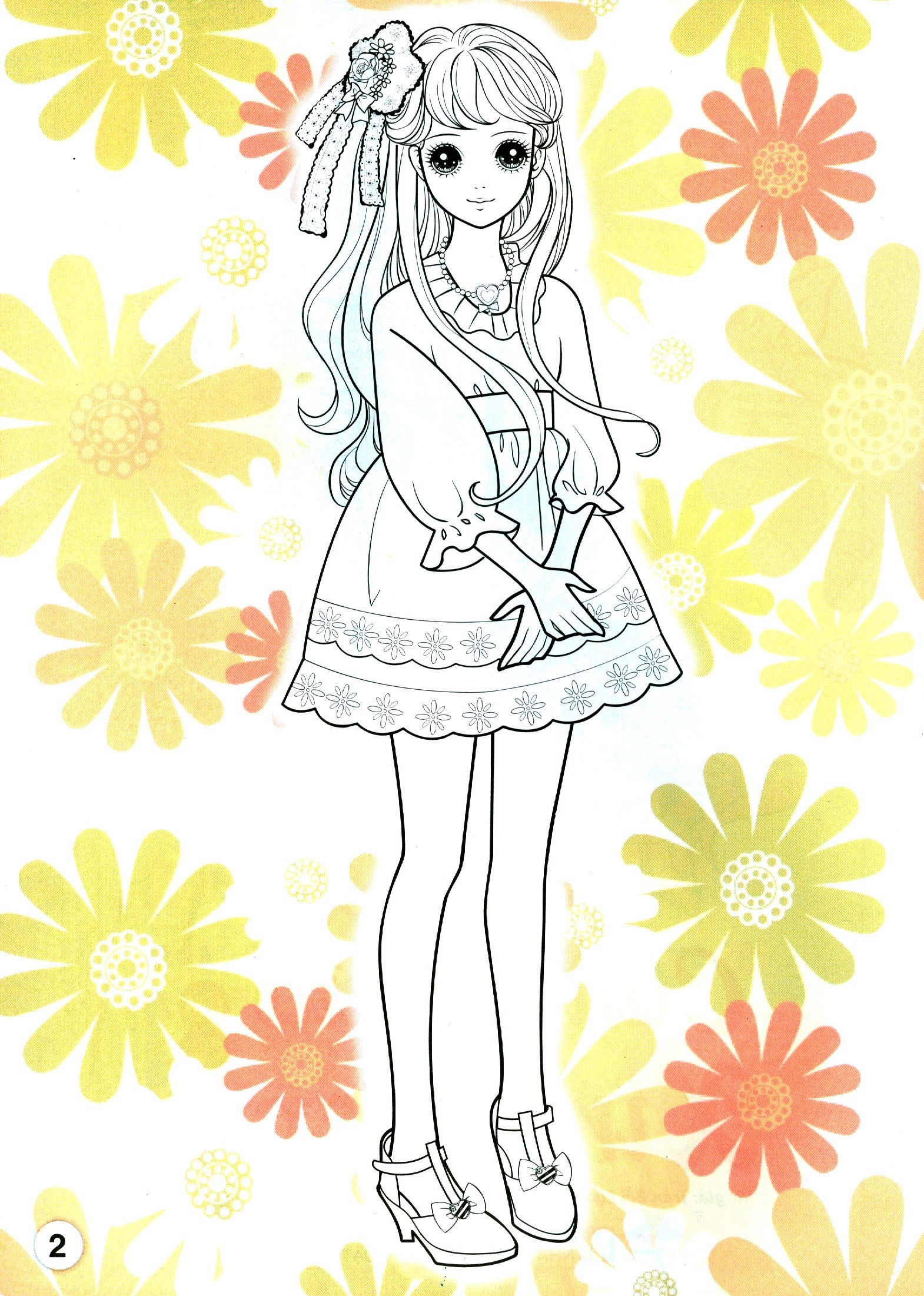 tô màu công chúa xinh đẹp - công chúa đáng yêu (tái bản 2023) - Ảnh 3