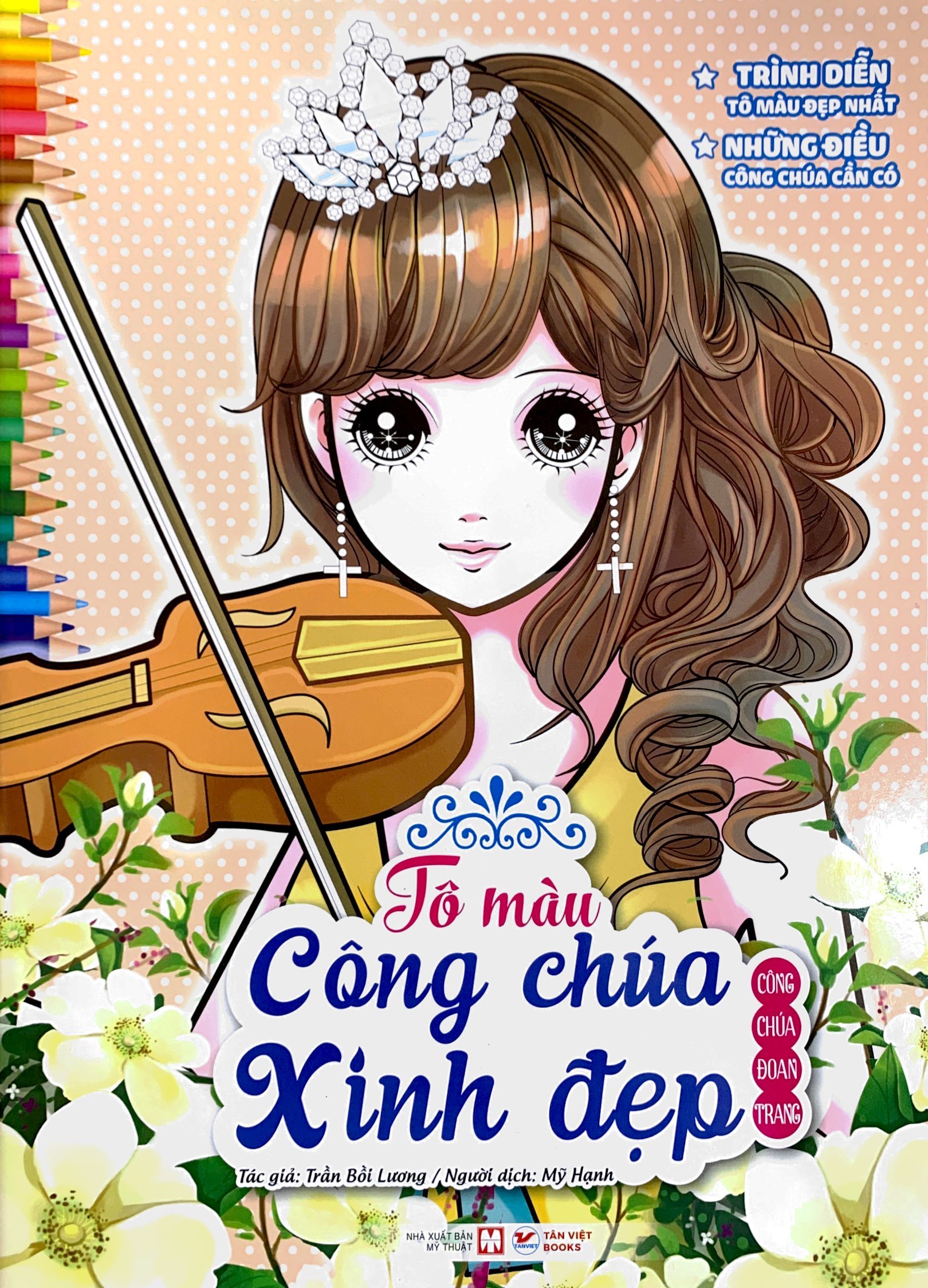 tô màu công chúa xinh đẹp - công chúa đoan trang (tái bản 2023) - Ảnh 3