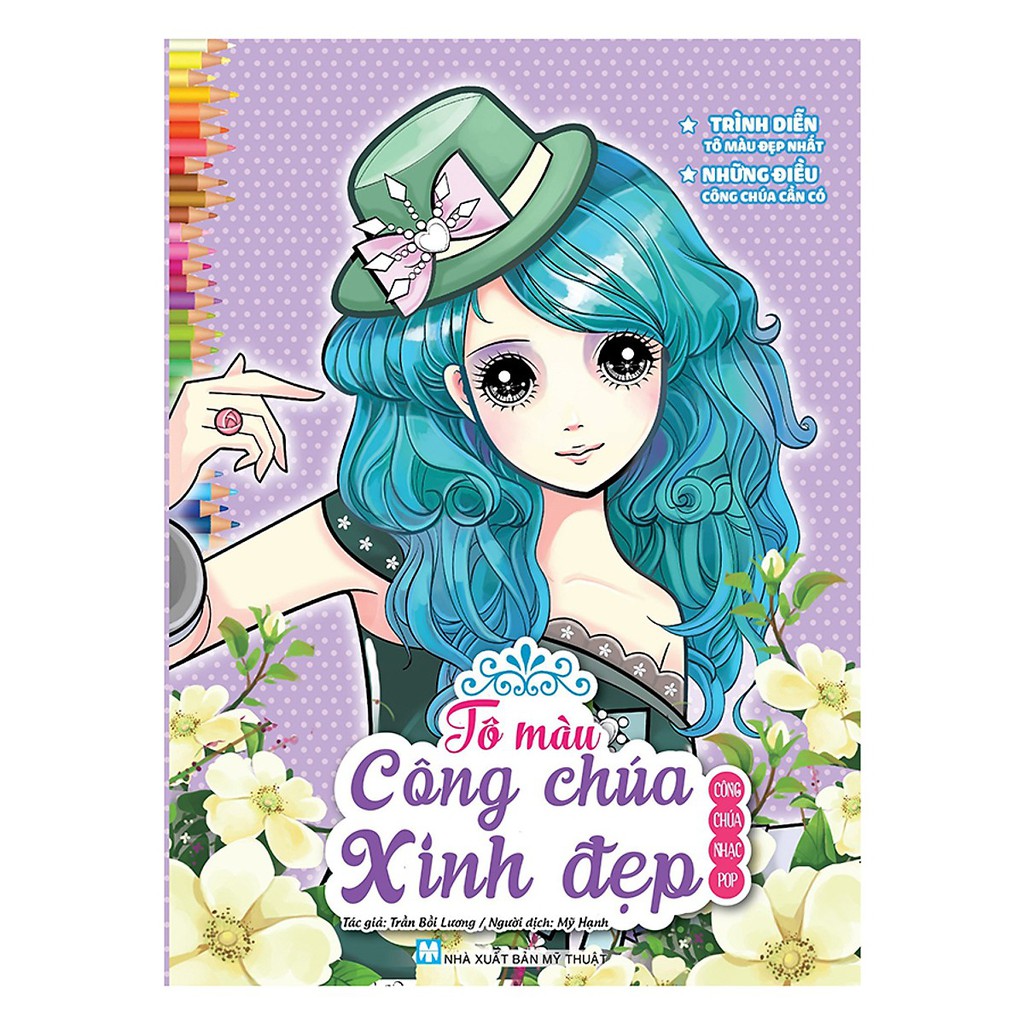 tô màu công chúa xinh đẹp - công chúa nhạc pop - Ảnh 2