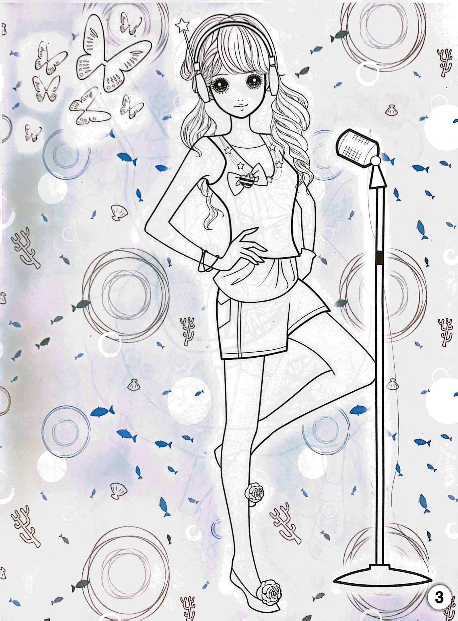 tô màu công chúa xinh đẹp - công chúa nhạc pop (tái bản 2023) - Ảnh 6