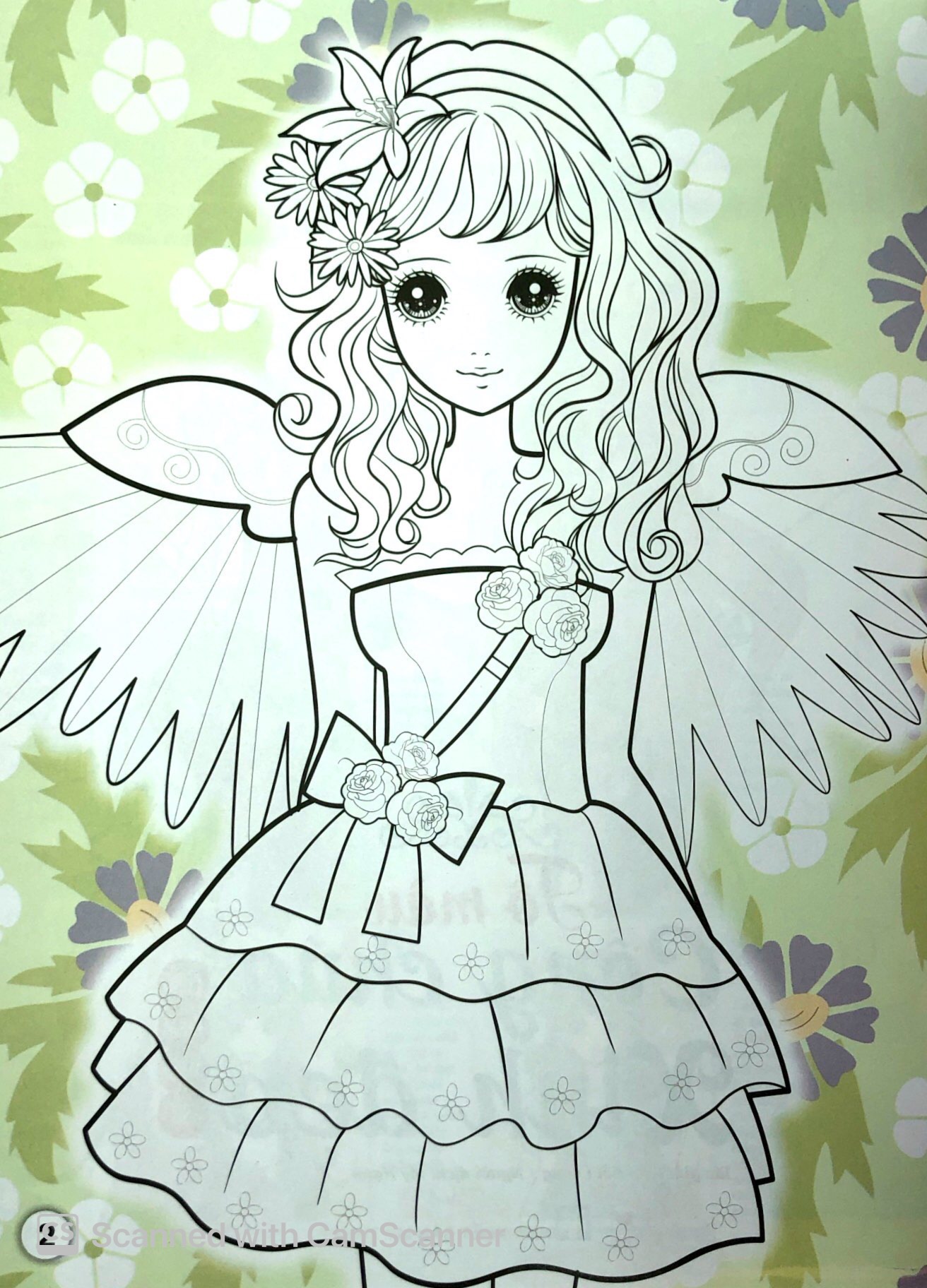 tô màu công chúa xinh đẹp - công chúa thiên sứ - Ảnh 4