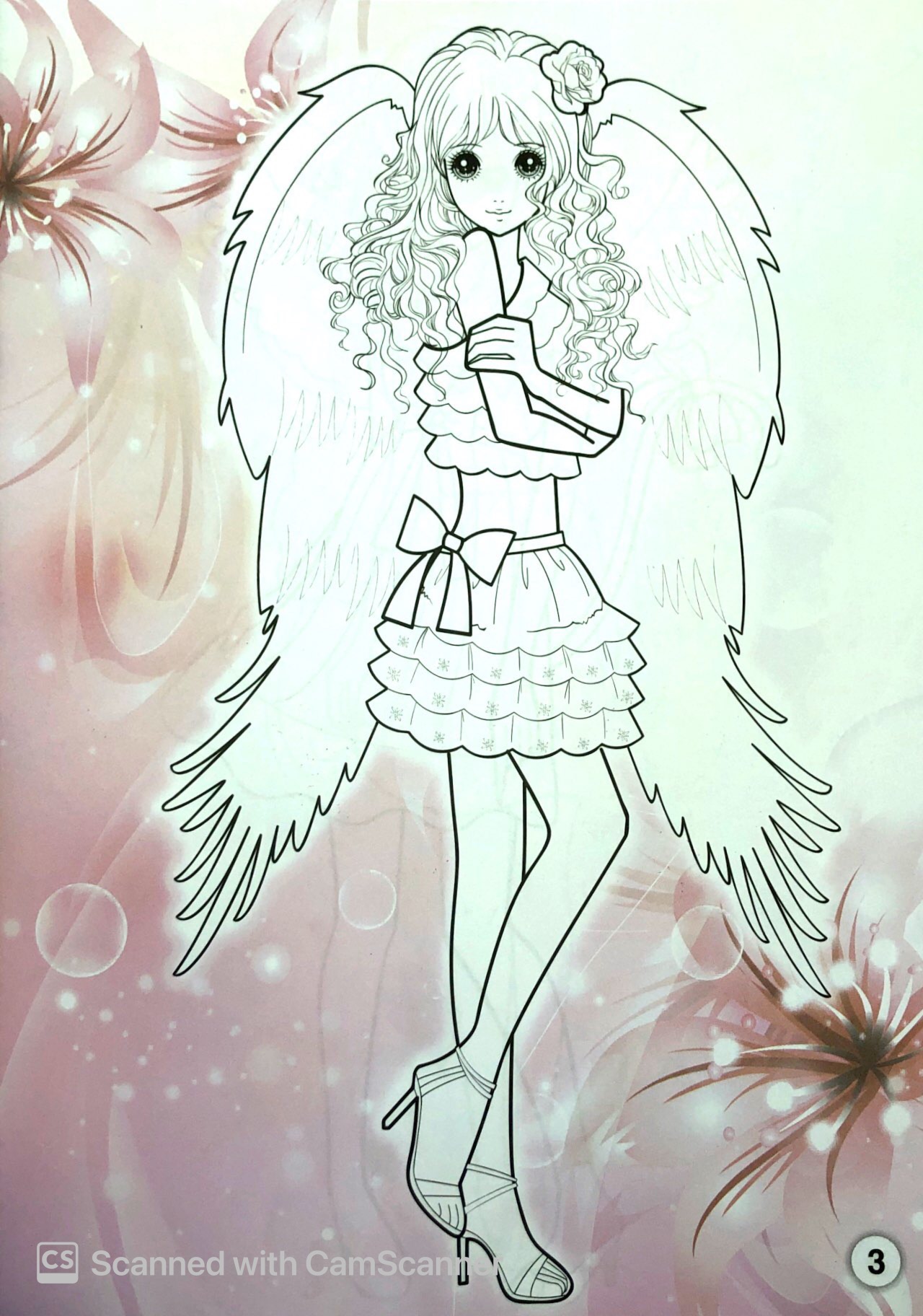 tô màu công chúa xinh đẹp - công chúa thiên sứ - Ảnh 5