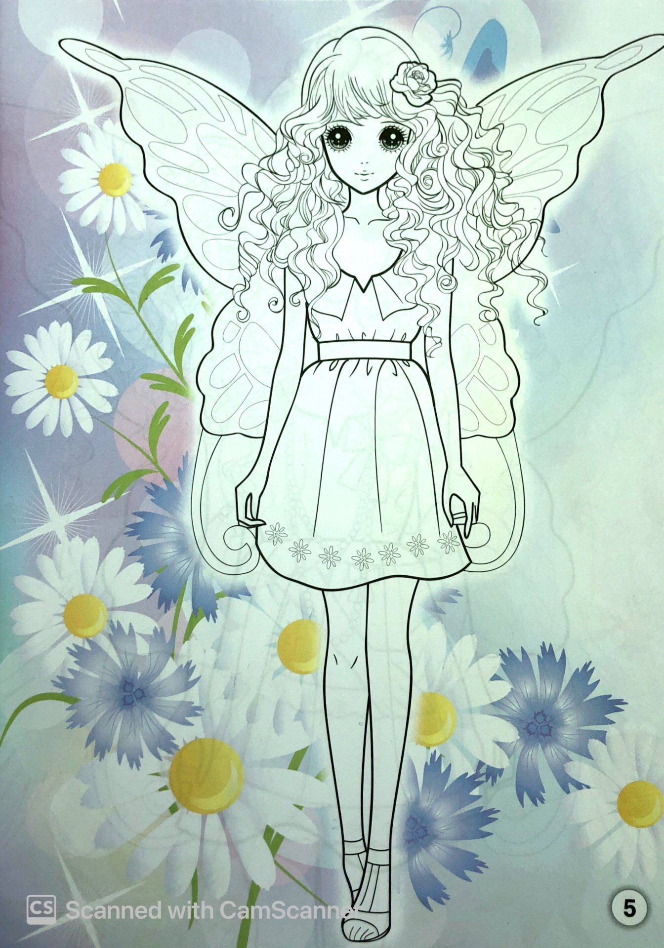 tô màu công chúa xinh đẹp - công chúa thiên sứ - Ảnh 7