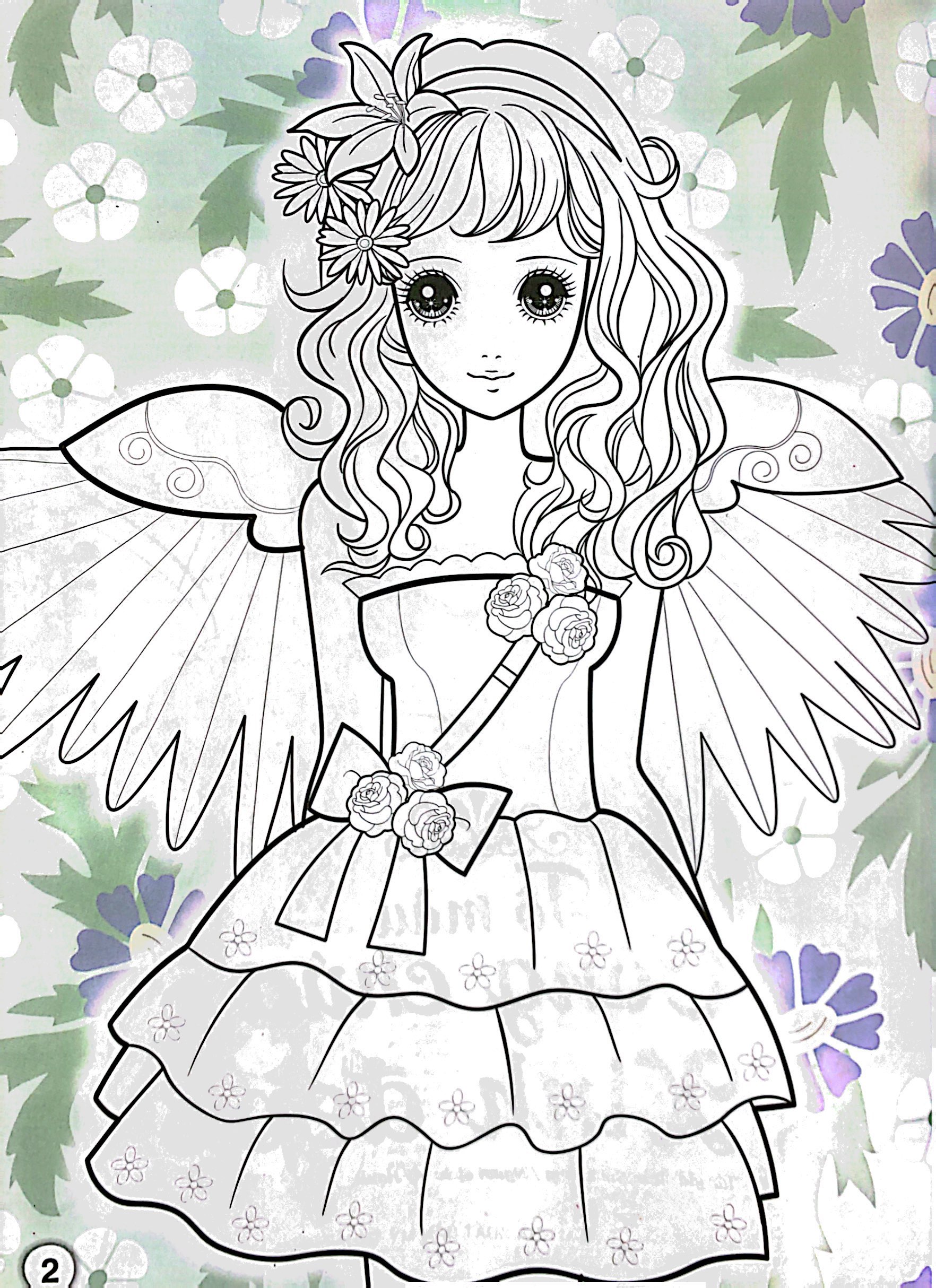 tô màu công chúa xinh đẹp - công chúa thiên sứ (tái bản 2023) - Ảnh 4