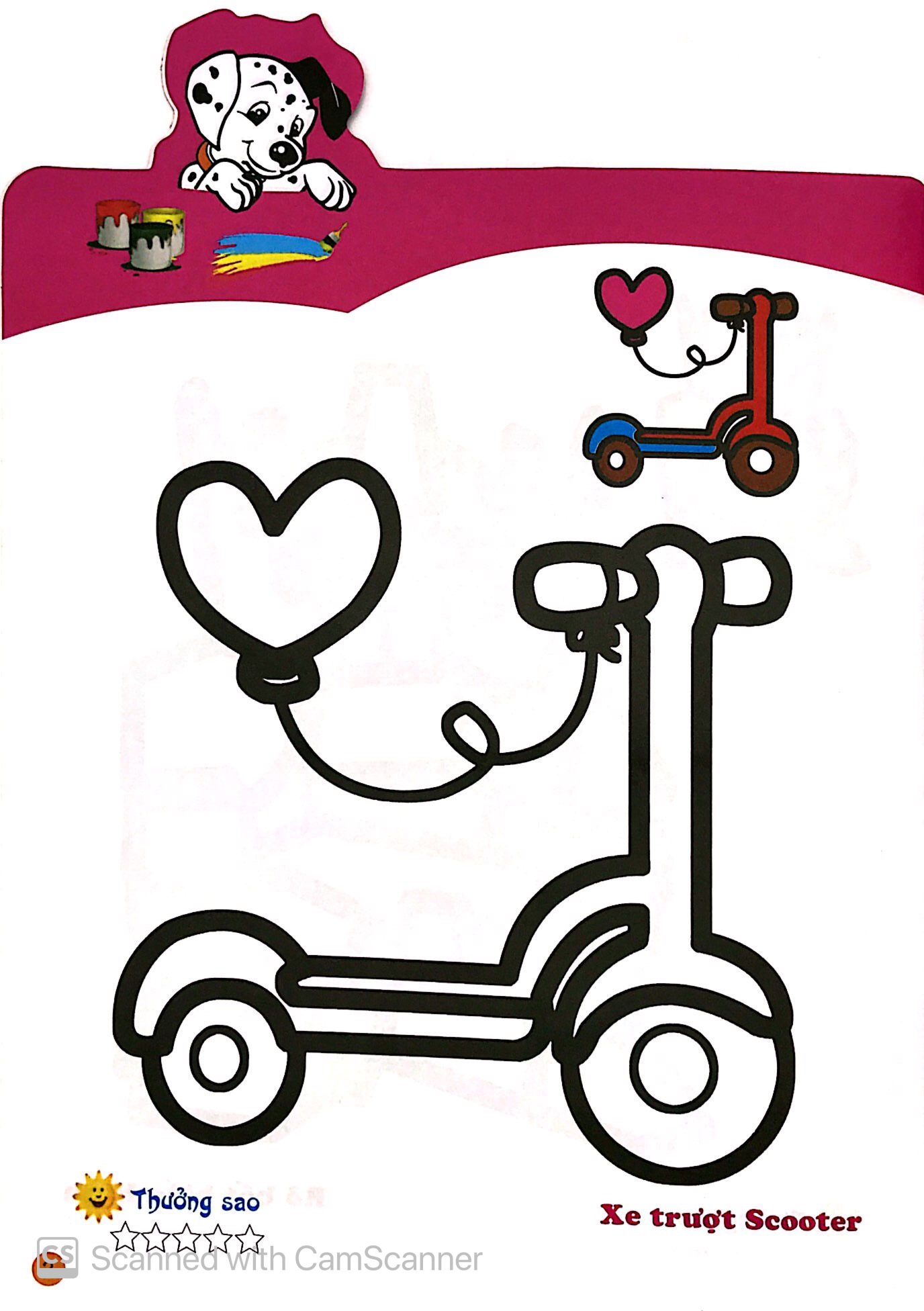 tô màu cùng cún con - tô màu đồ chơi và nhân vật - Ảnh 4