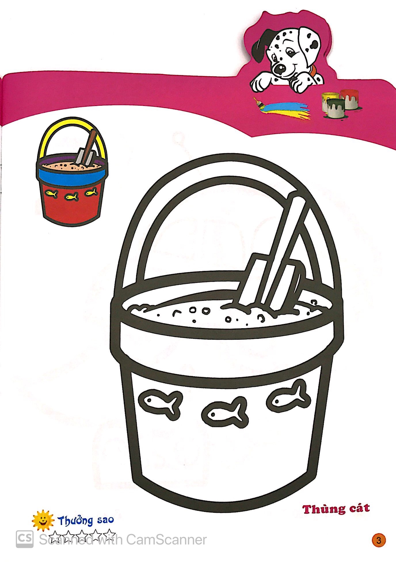 tô màu cùng cún con - tô màu đồ chơi và nhân vật - Ảnh 5