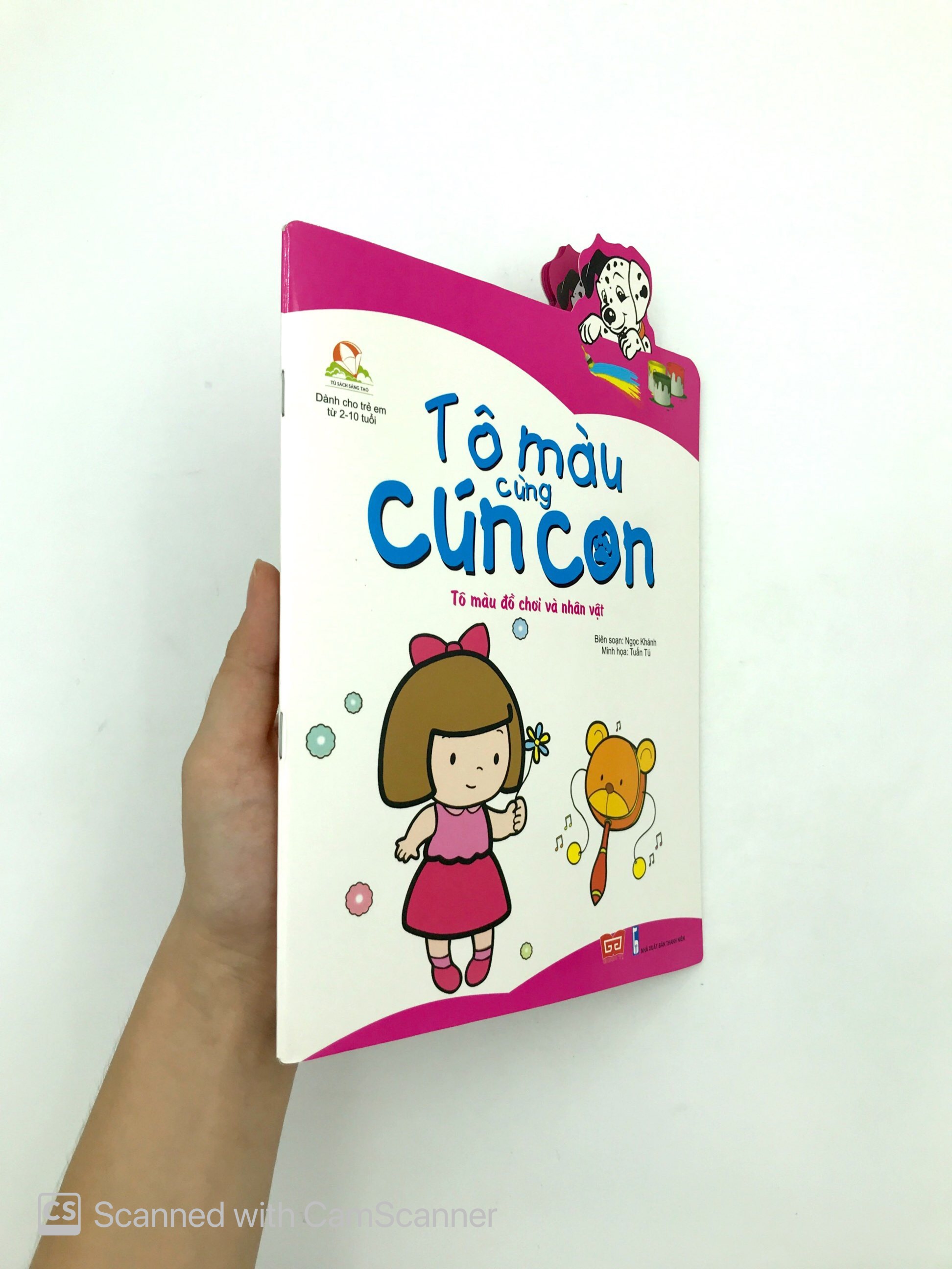 tô màu cùng cún con - tô màu đồ chơi và nhân vật - Ảnh 9