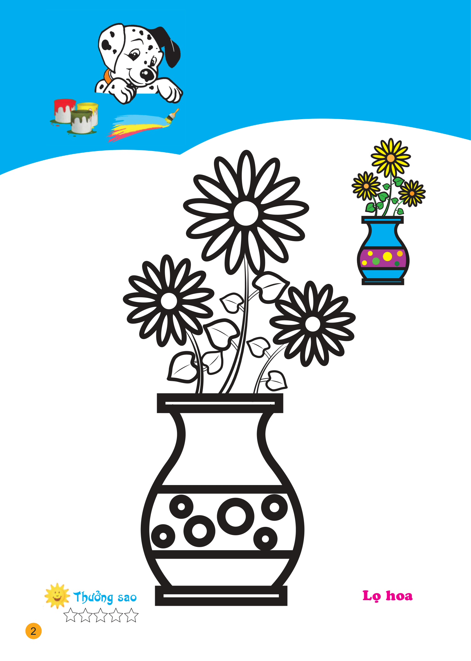 tô màu cùng cún con - tô màu đồ dùng học tập và đồ dùng hằng ngày - Ảnh 3