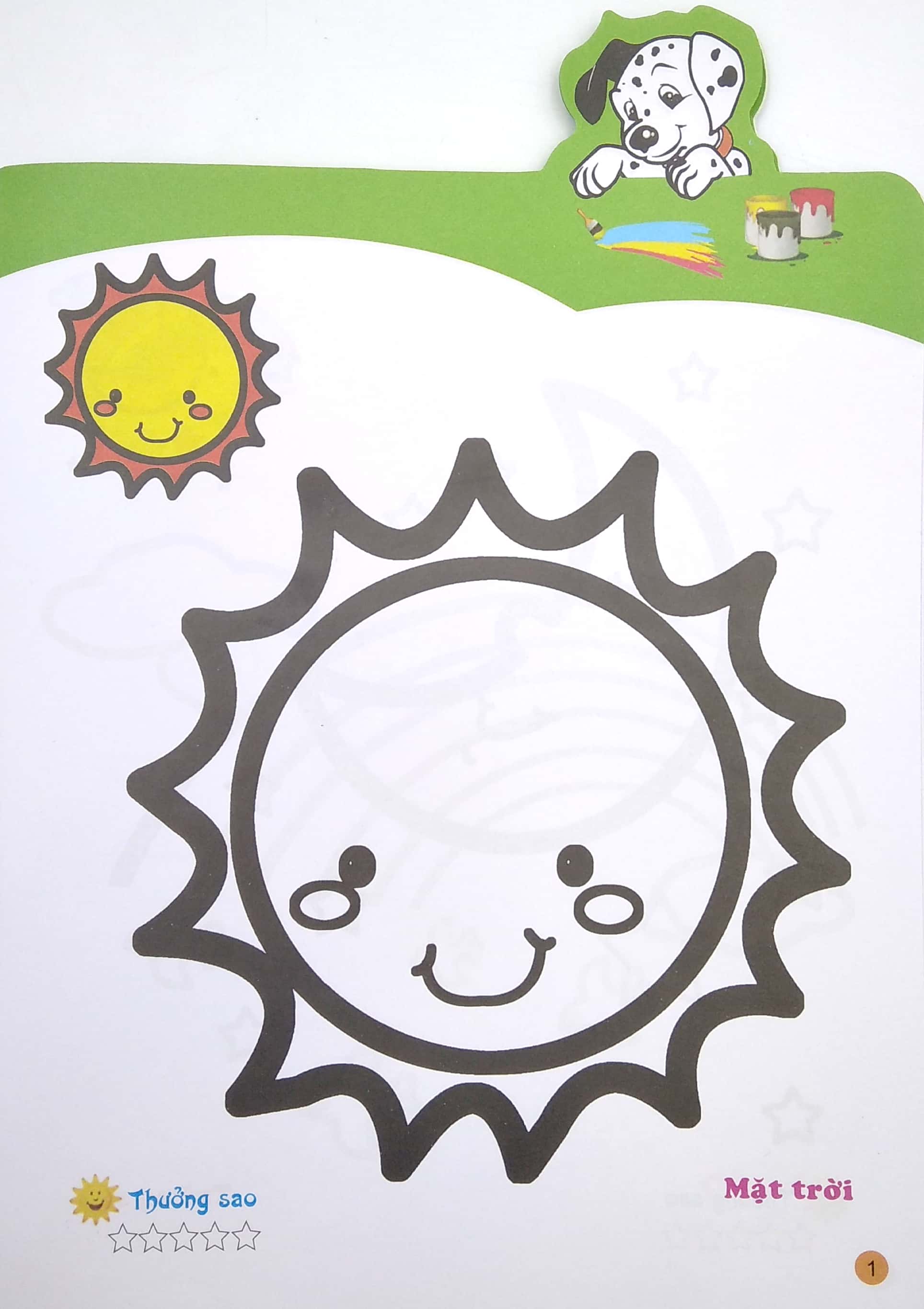 tô màu cùng cún con - tô màu thế giới tự nhiên và phương tiện giao thông - Ảnh 2