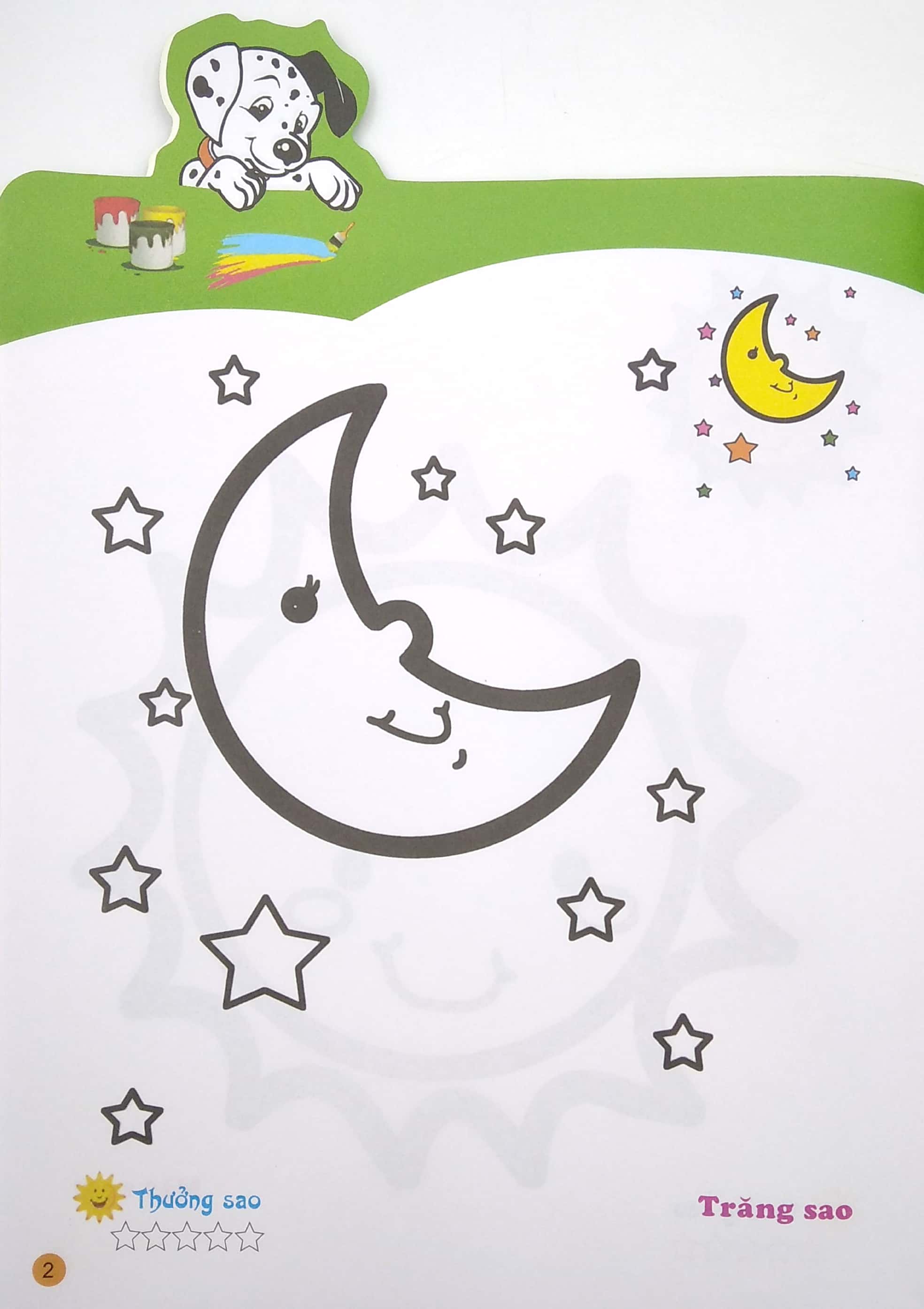 tô màu cùng cún con - tô màu thế giới tự nhiên và phương tiện giao thông - Ảnh 3