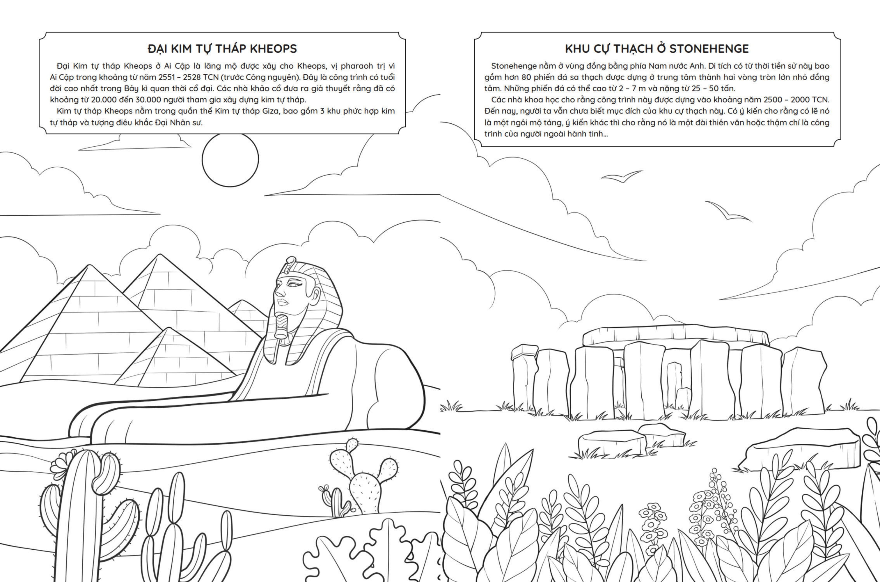 Tô Màu Di Sản - Kì Quan Thế Giới - Ảnh 3