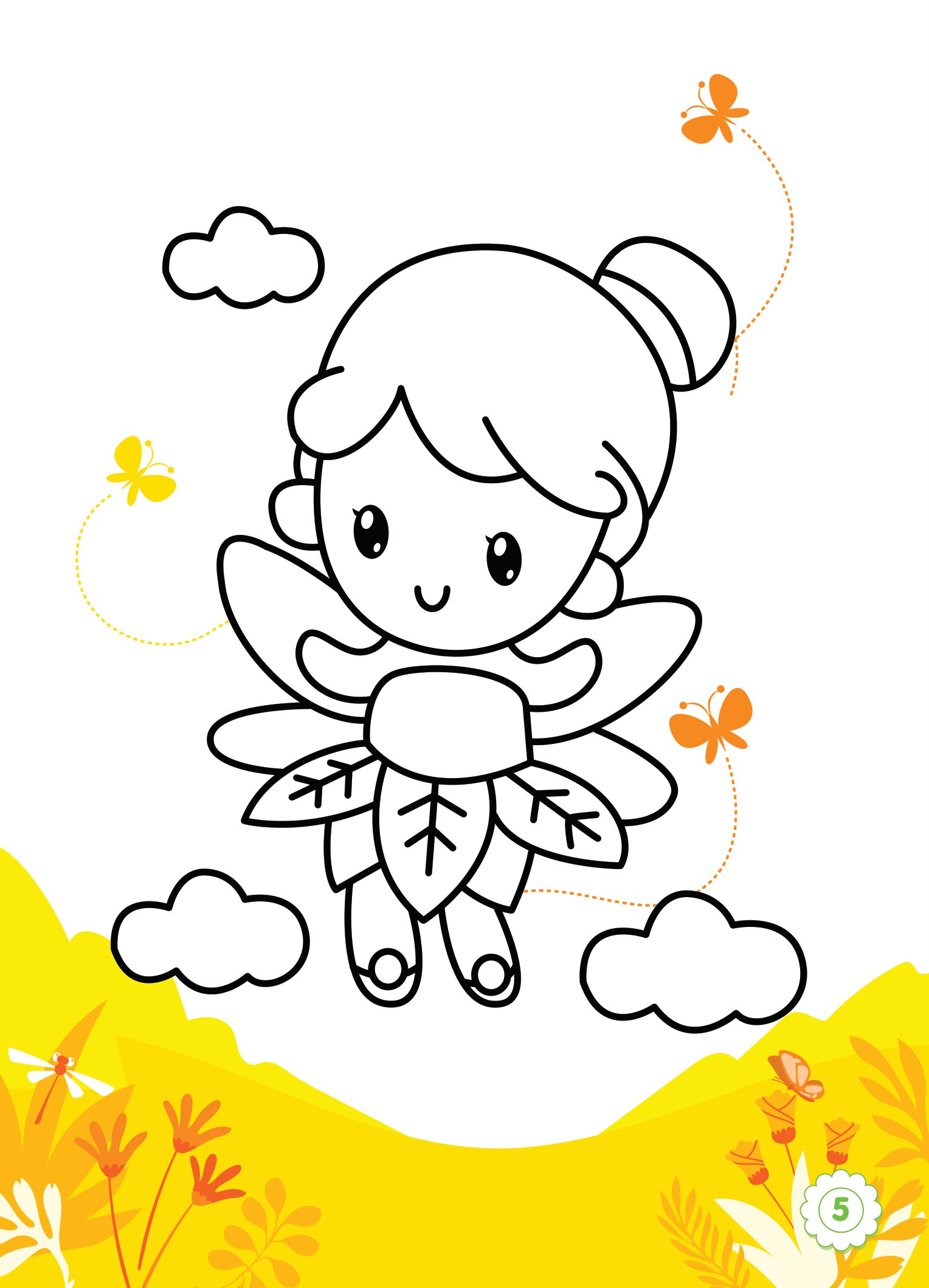 tô màu diệu kỳ - cô tiên xinh - Ảnh 10