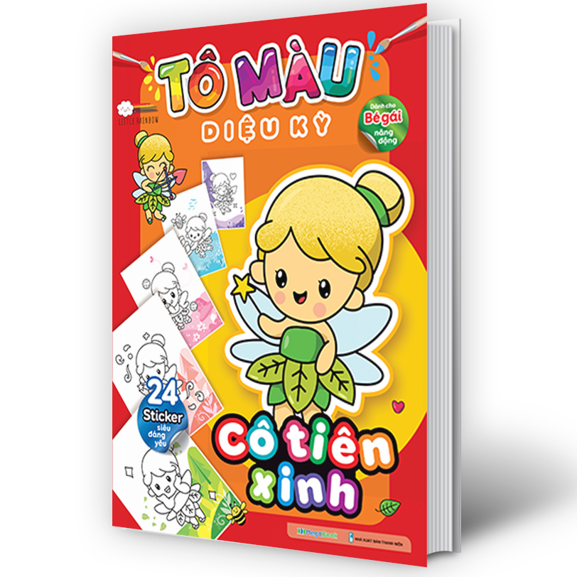 tô màu diệu kỳ - cô tiên xinh - Ảnh 2