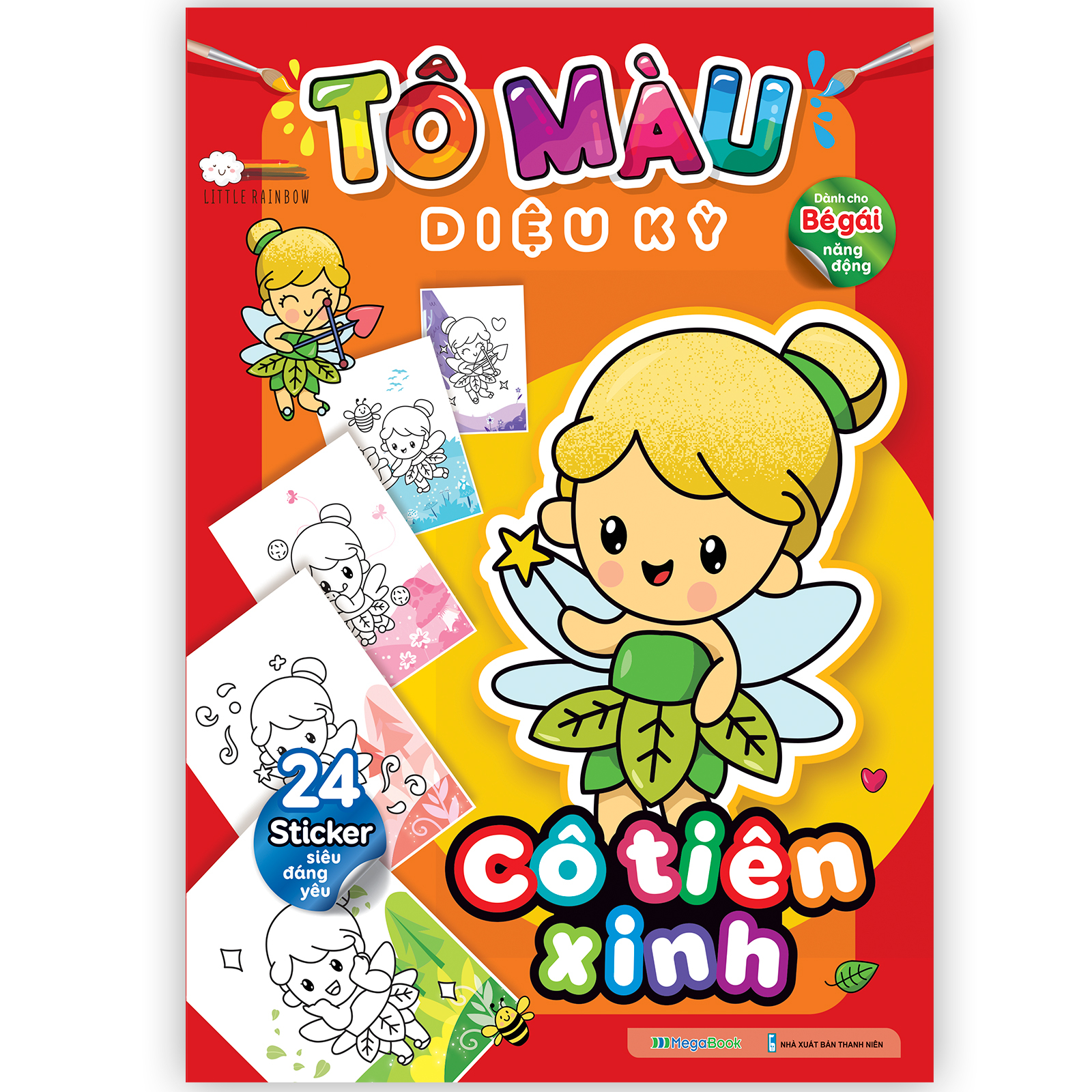 tô màu diệu kỳ - cô tiên xinh - Ảnh 3