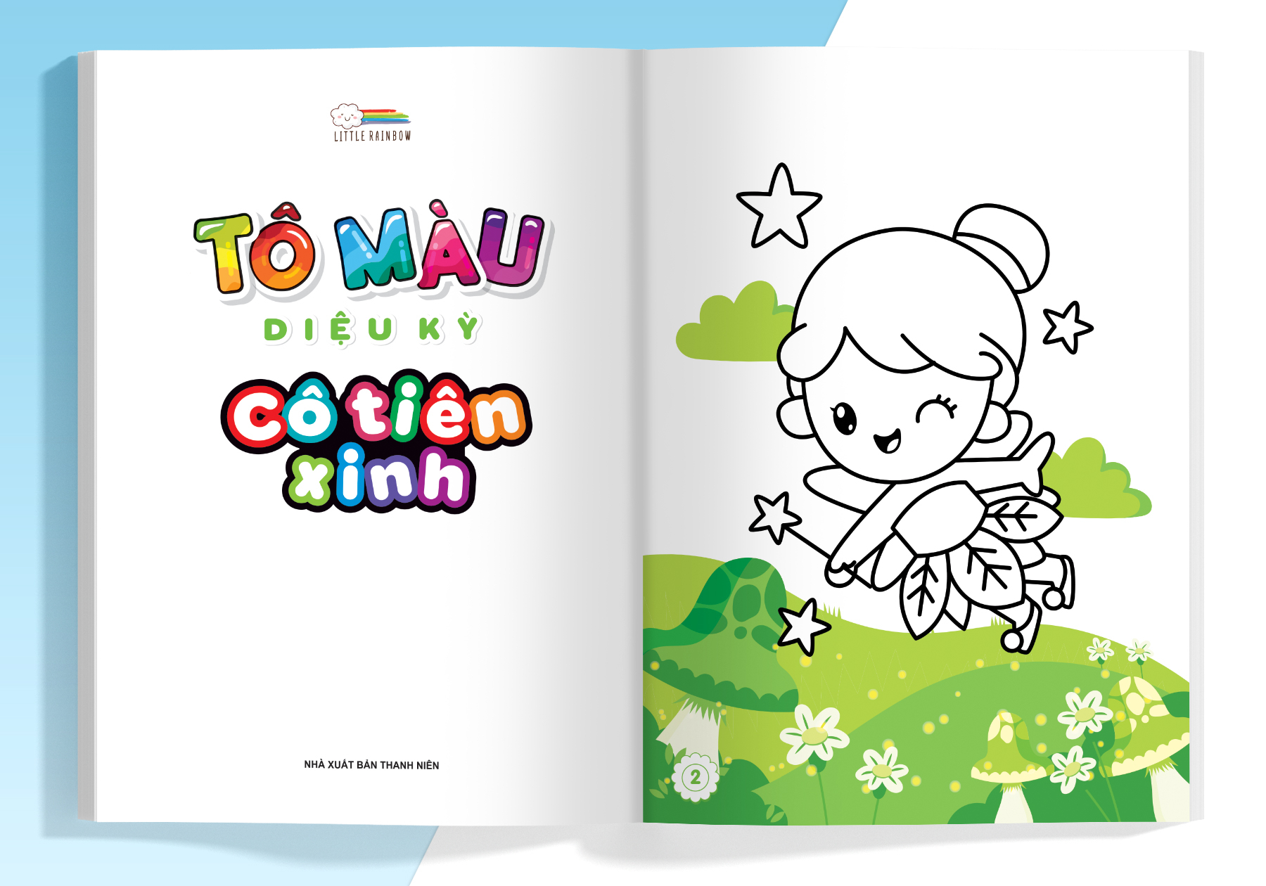 tô màu diệu kỳ - cô tiên xinh - Ảnh 4