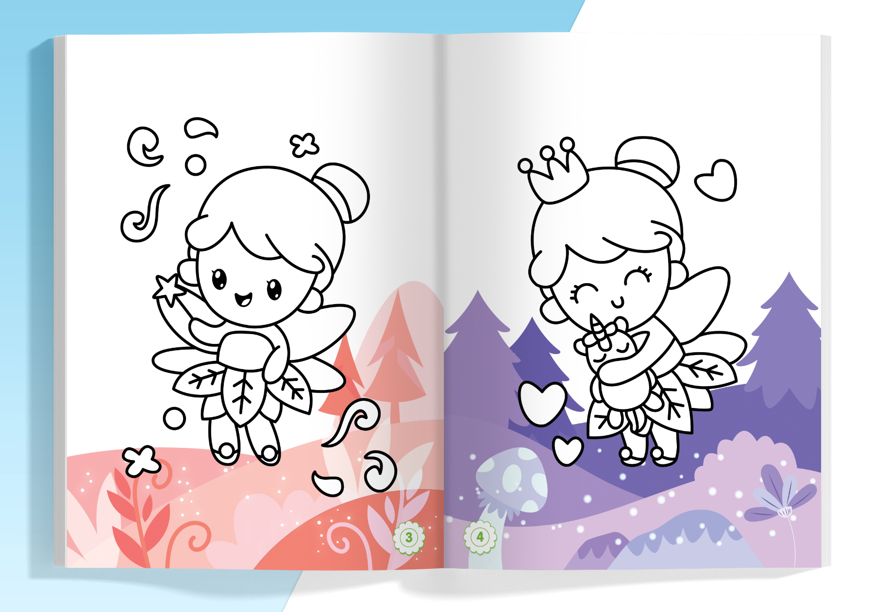 tô màu diệu kỳ - cô tiên xinh - Ảnh 5