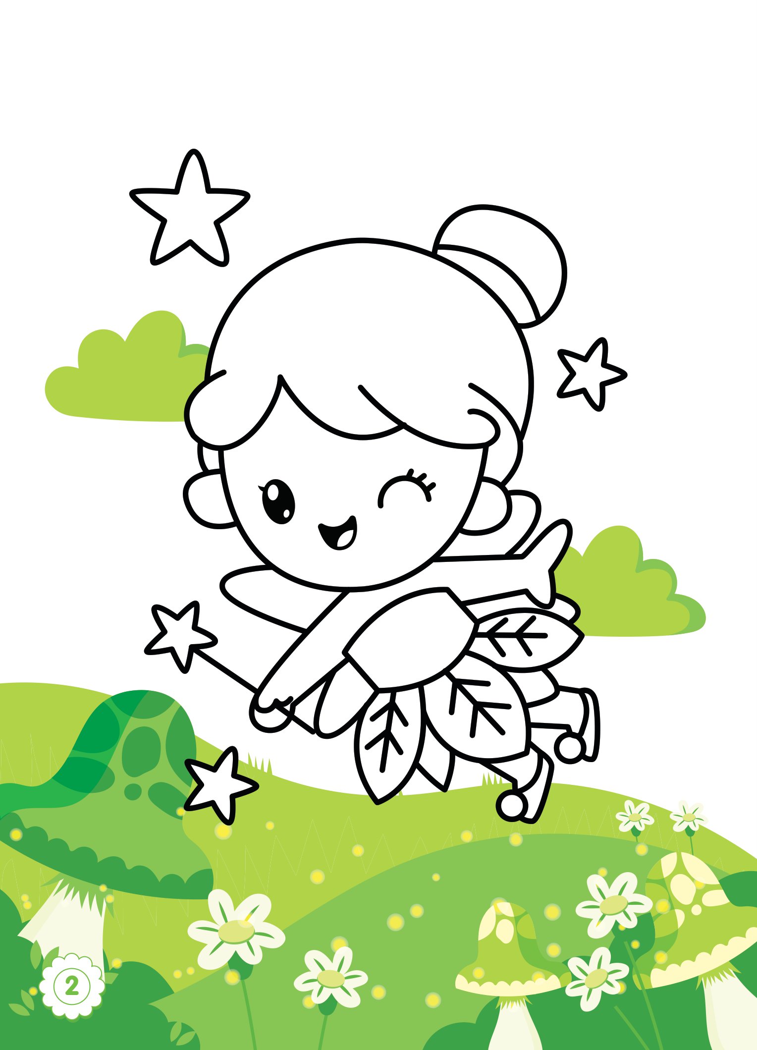 tô màu diệu kỳ - cô tiên xinh - Ảnh 7