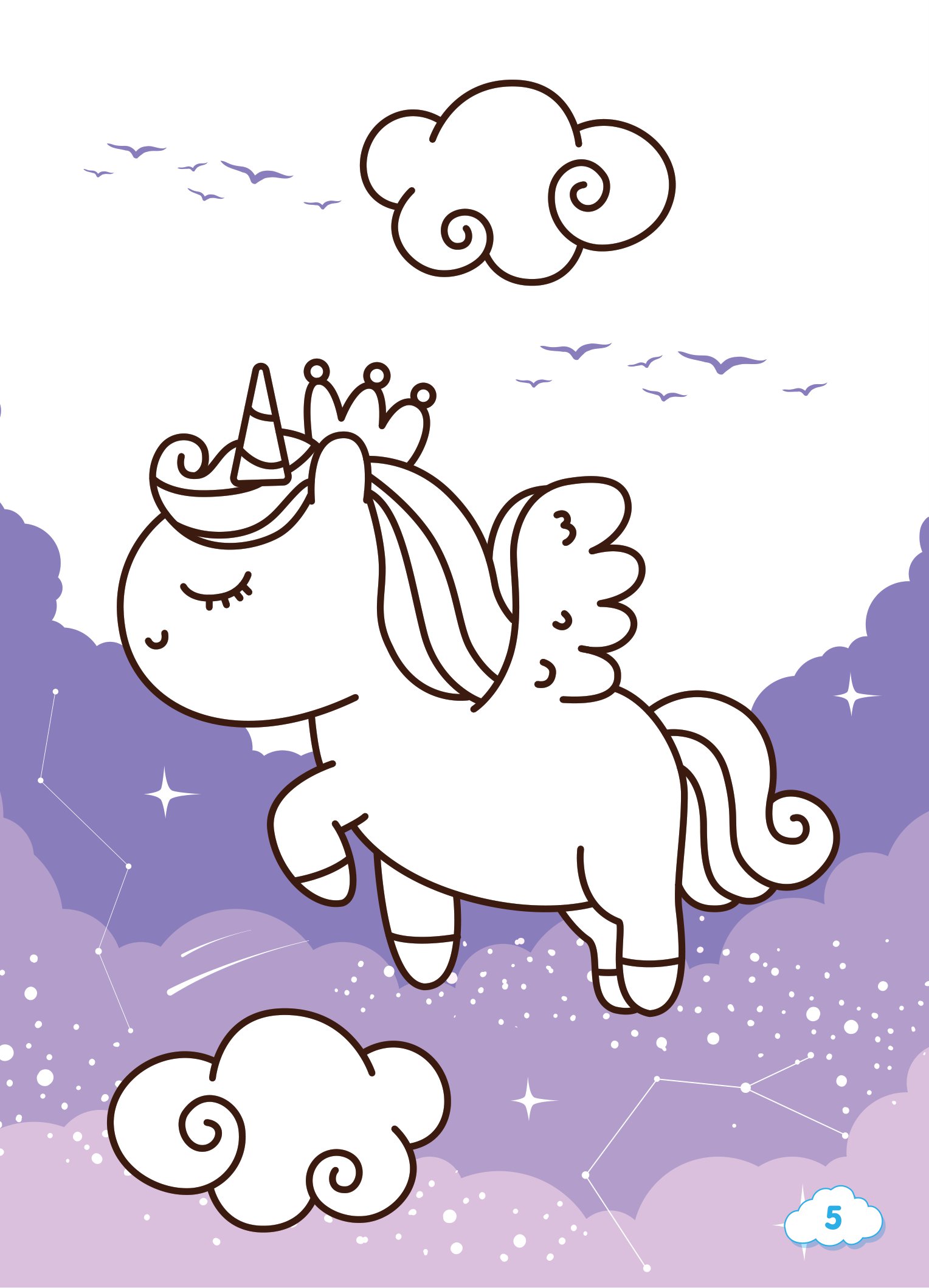 tô màu diệu kỳ - kỳ lân nhỏ - Ảnh 7