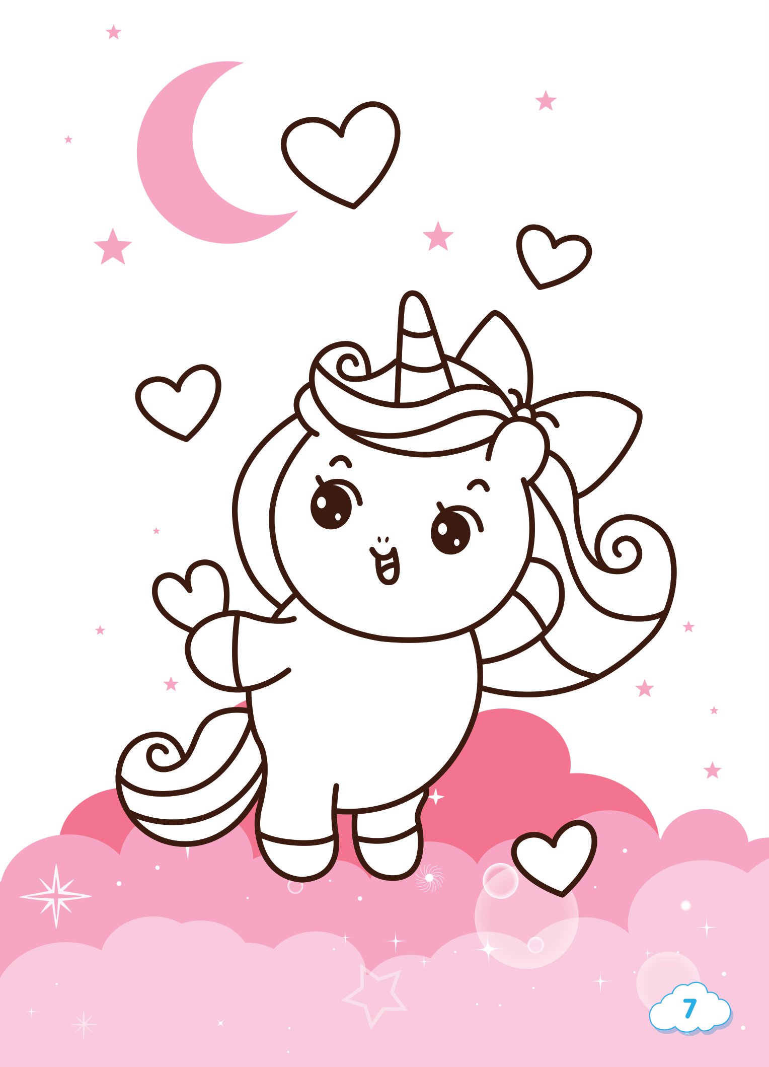 tô màu diệu kỳ - kỳ lân nhỏ - Ảnh 8