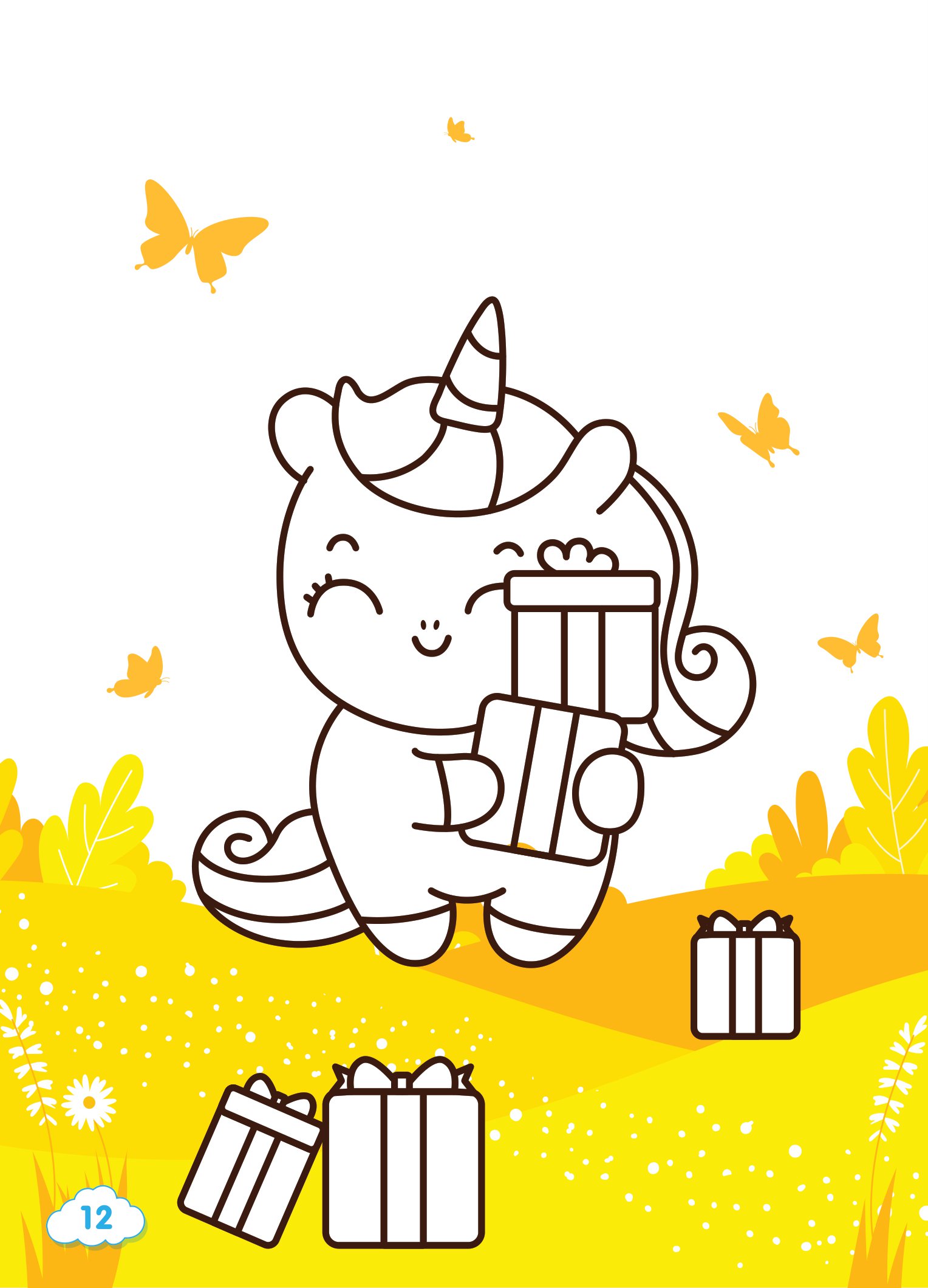 tô màu diệu kỳ - kỳ lân nhỏ - Ảnh 9