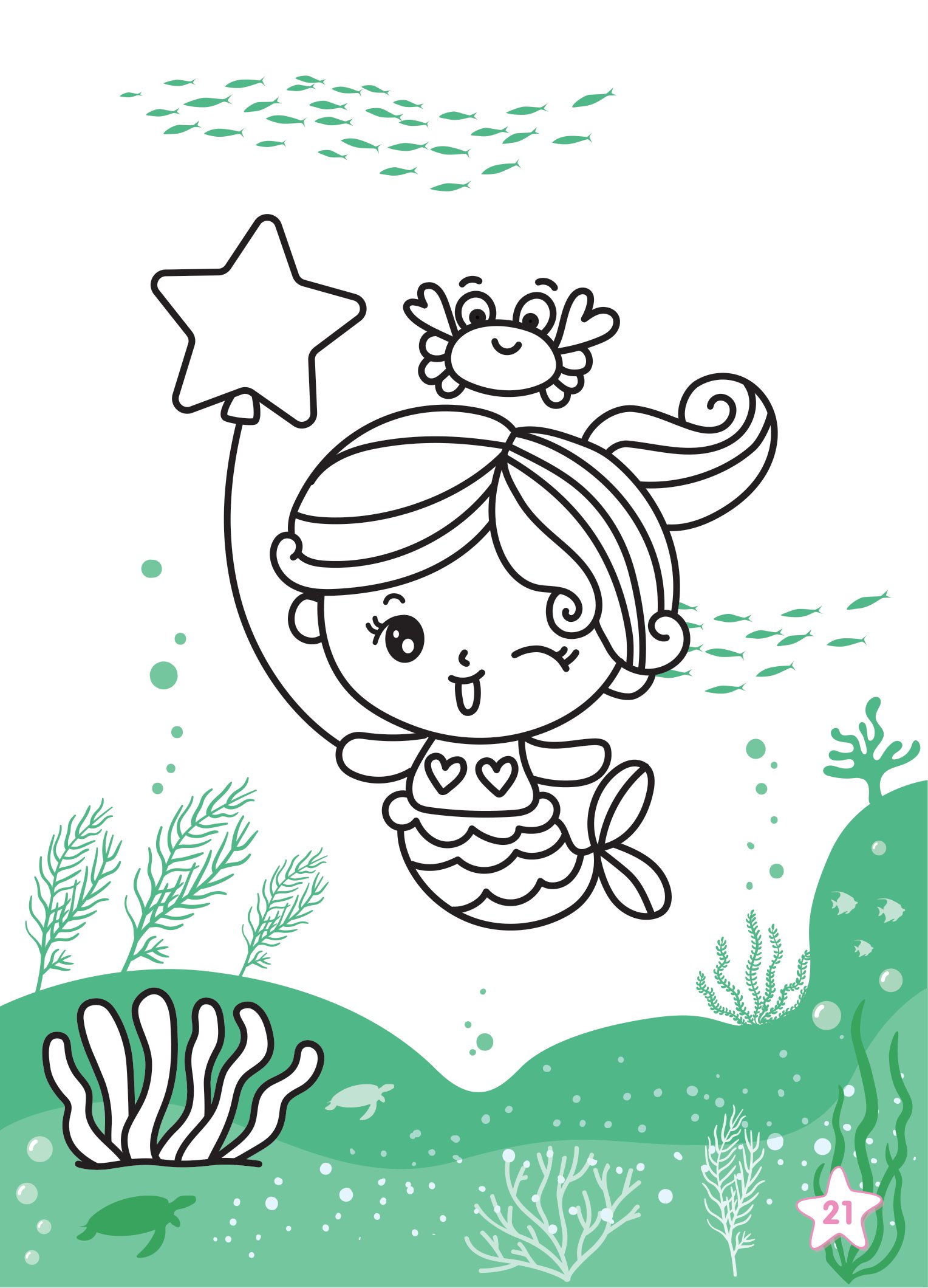 tô màu diệu kỳ - nàng tiên cá - Ảnh 10