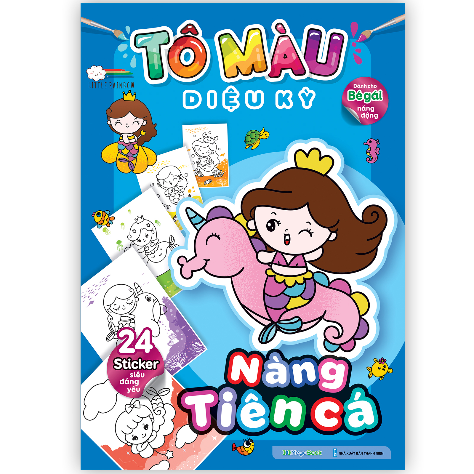 tô màu diệu kỳ - nàng tiên cá - Ảnh 3