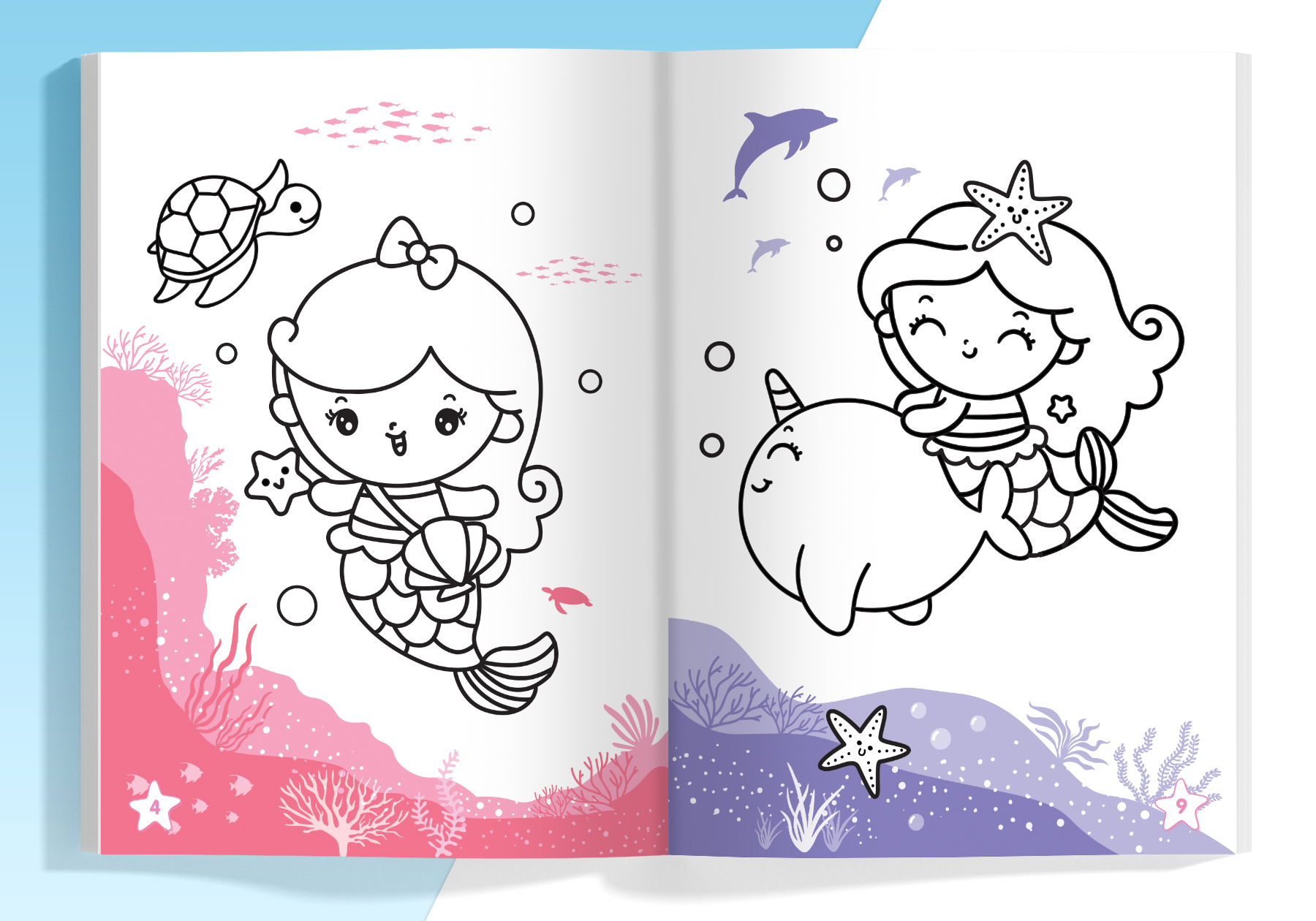 tô màu diệu kỳ - nàng tiên cá - Ảnh 4