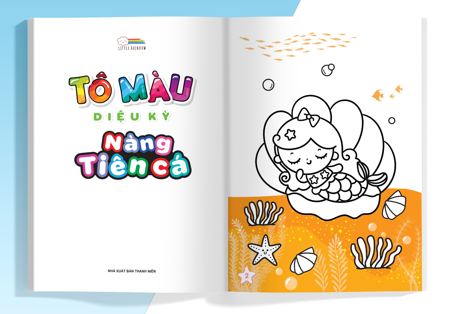 tô màu diệu kỳ - nàng tiên cá - Ảnh 5