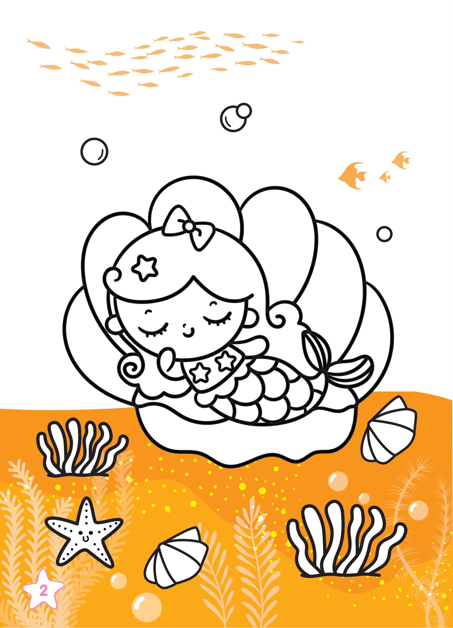 tô màu diệu kỳ - nàng tiên cá - Ảnh 7