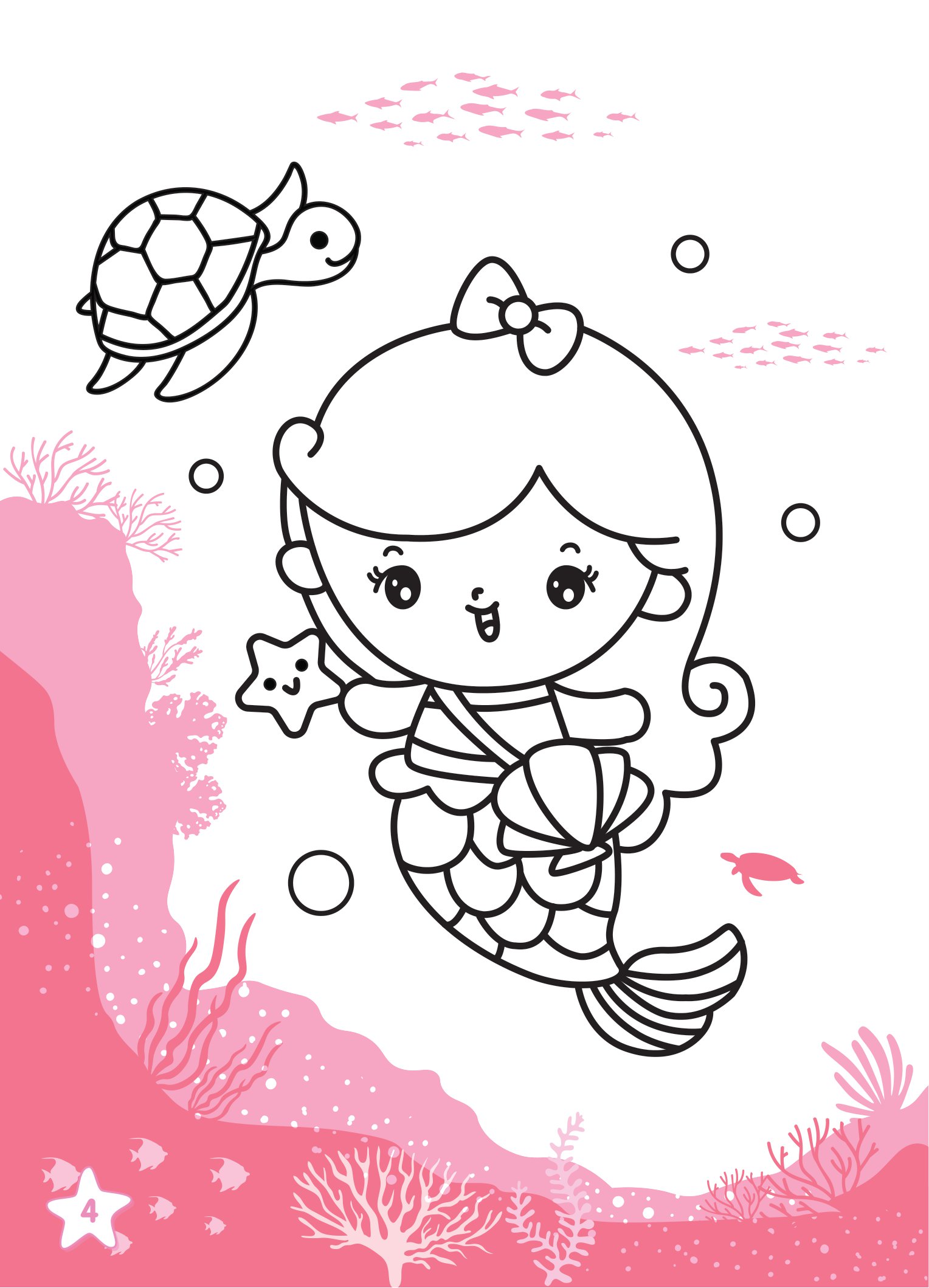 tô màu diệu kỳ - nàng tiên cá - Ảnh 8